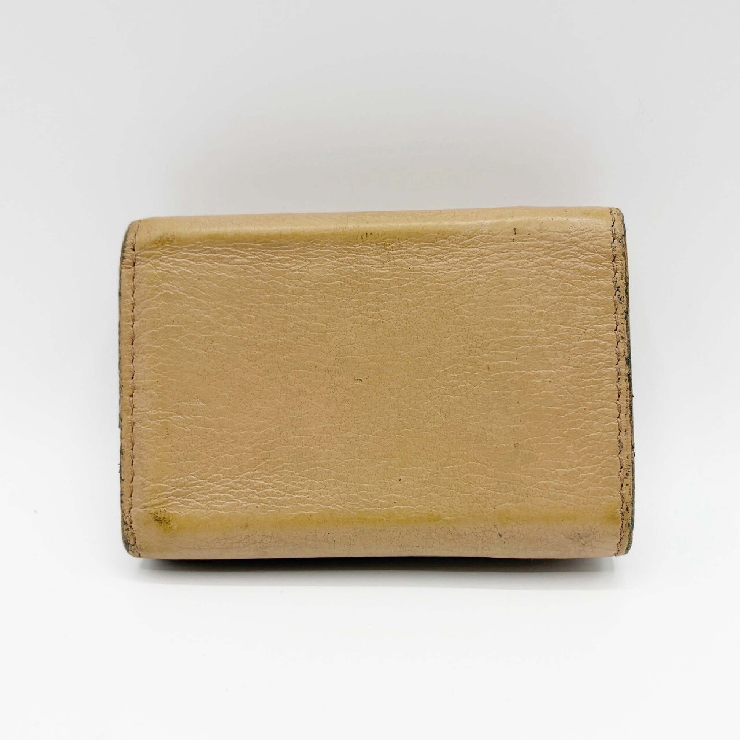 Paper Mini Wallet, Beige — view 3