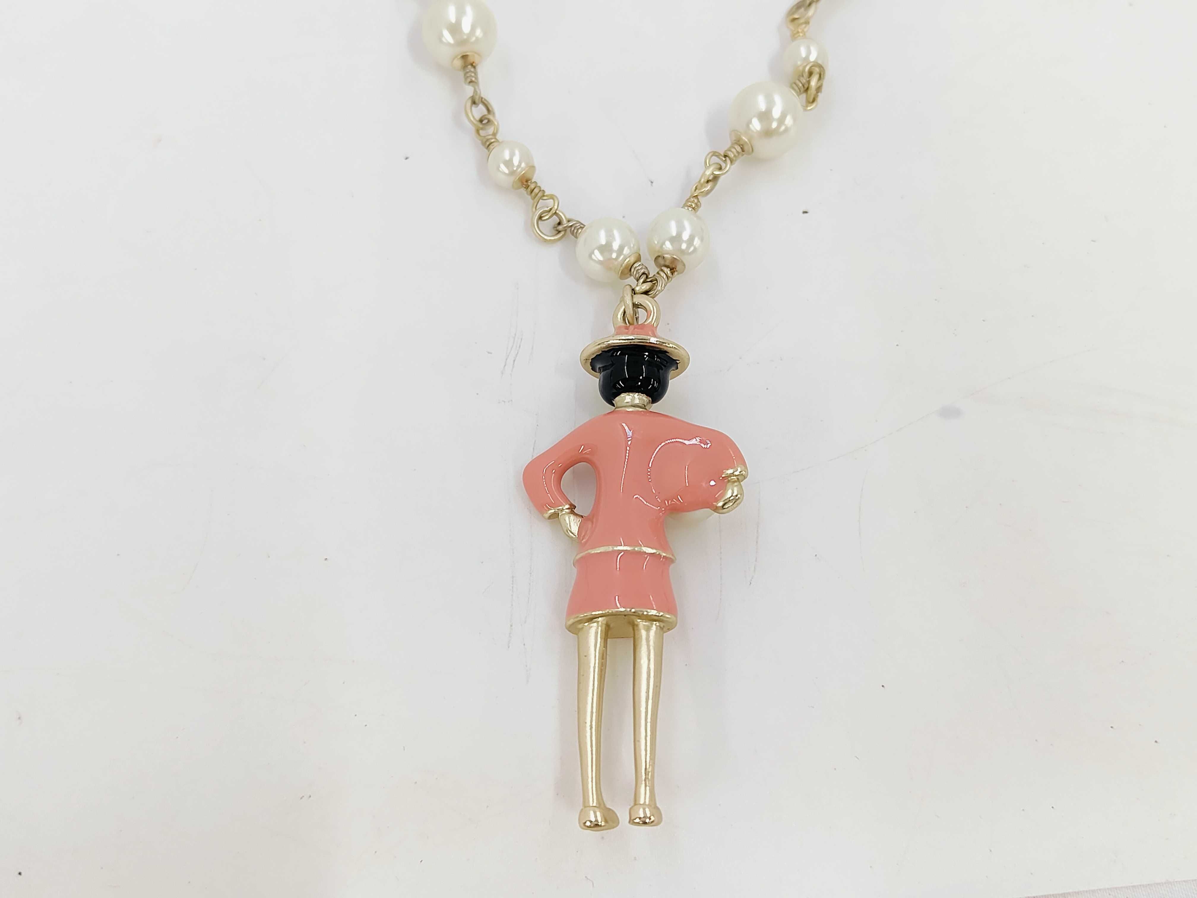 Mademoiselle Pearl Necklace 13A — view 3