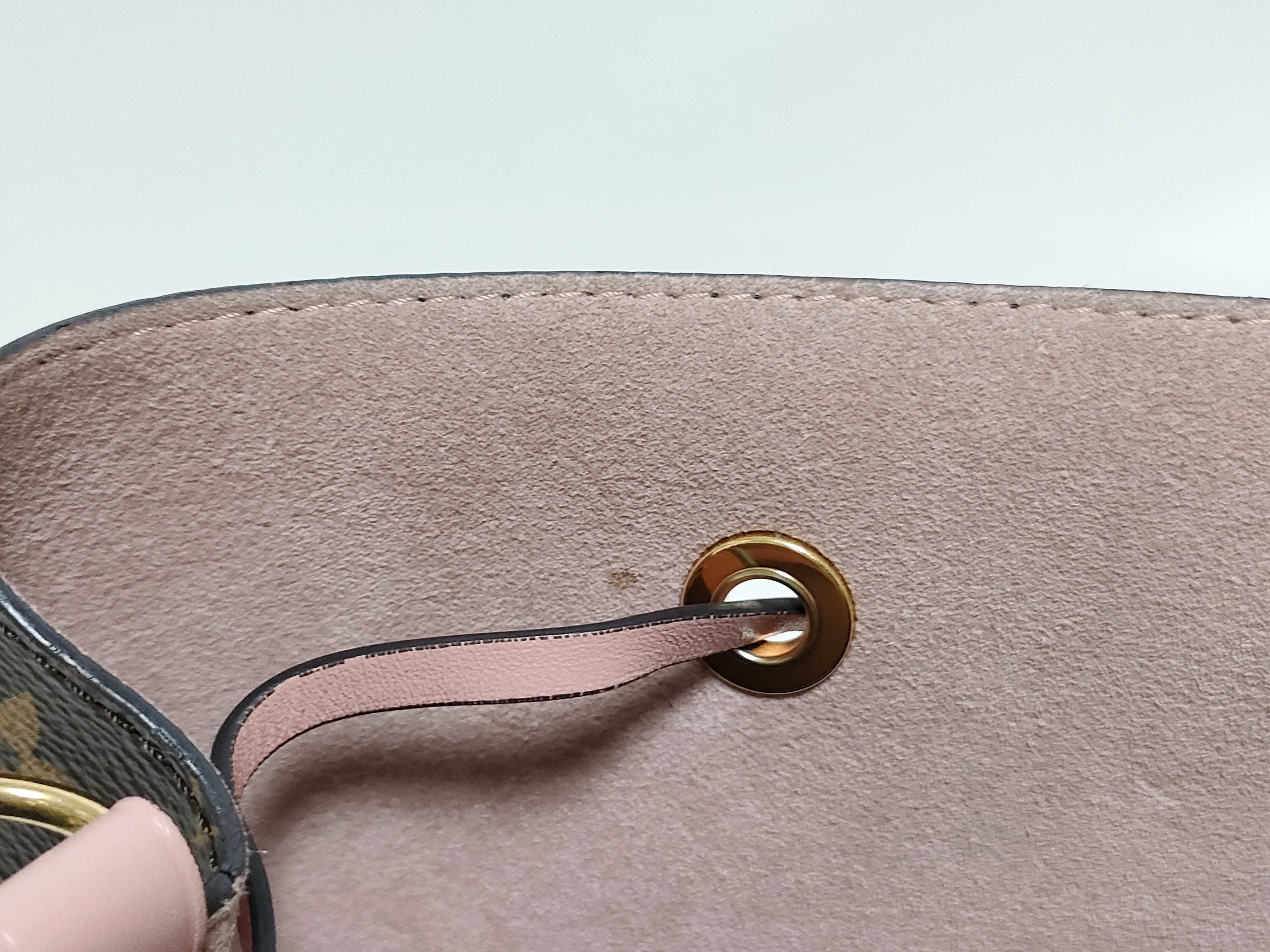 Monogram Louis Vuitton Neo Noe Monogram Canvas Rose Poud M44022 Shoulder Bag — view 13