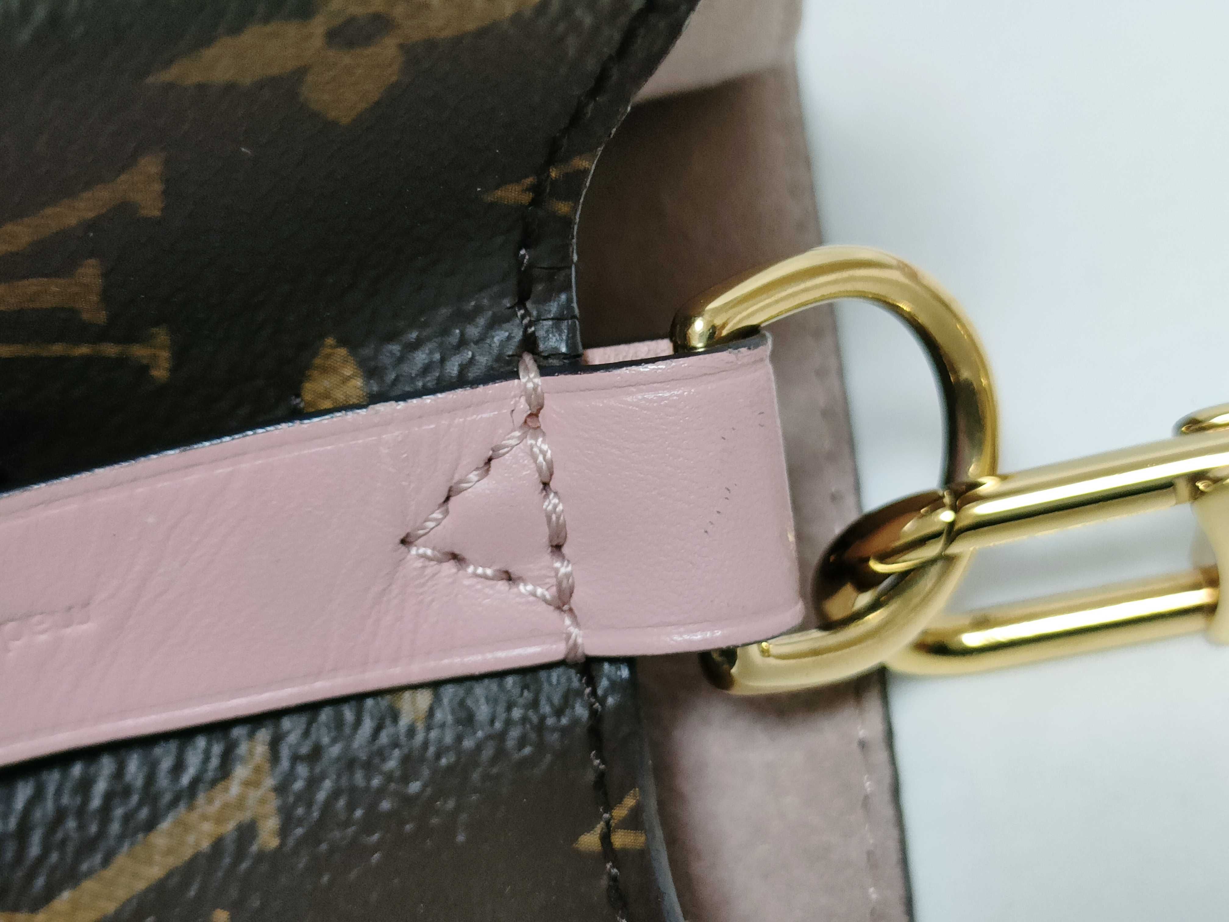 Monogram Louis Vuitton Neo Noe Monogram Canvas Rose Poud M44022 Shoulder Bag — view 5