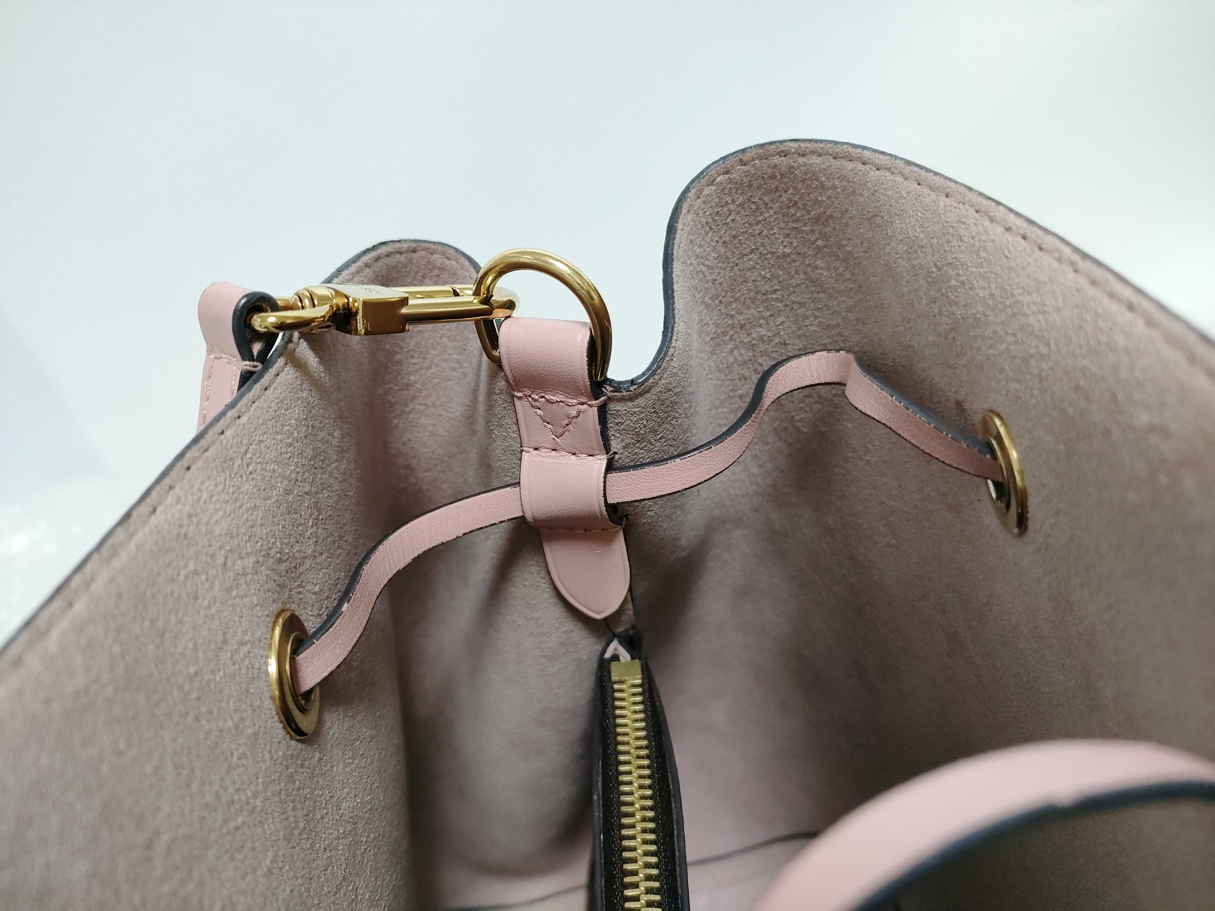 Monogram Louis Vuitton Neo Noe Monogram Canvas Rose Poud M44022 Shoulder Bag — view 8