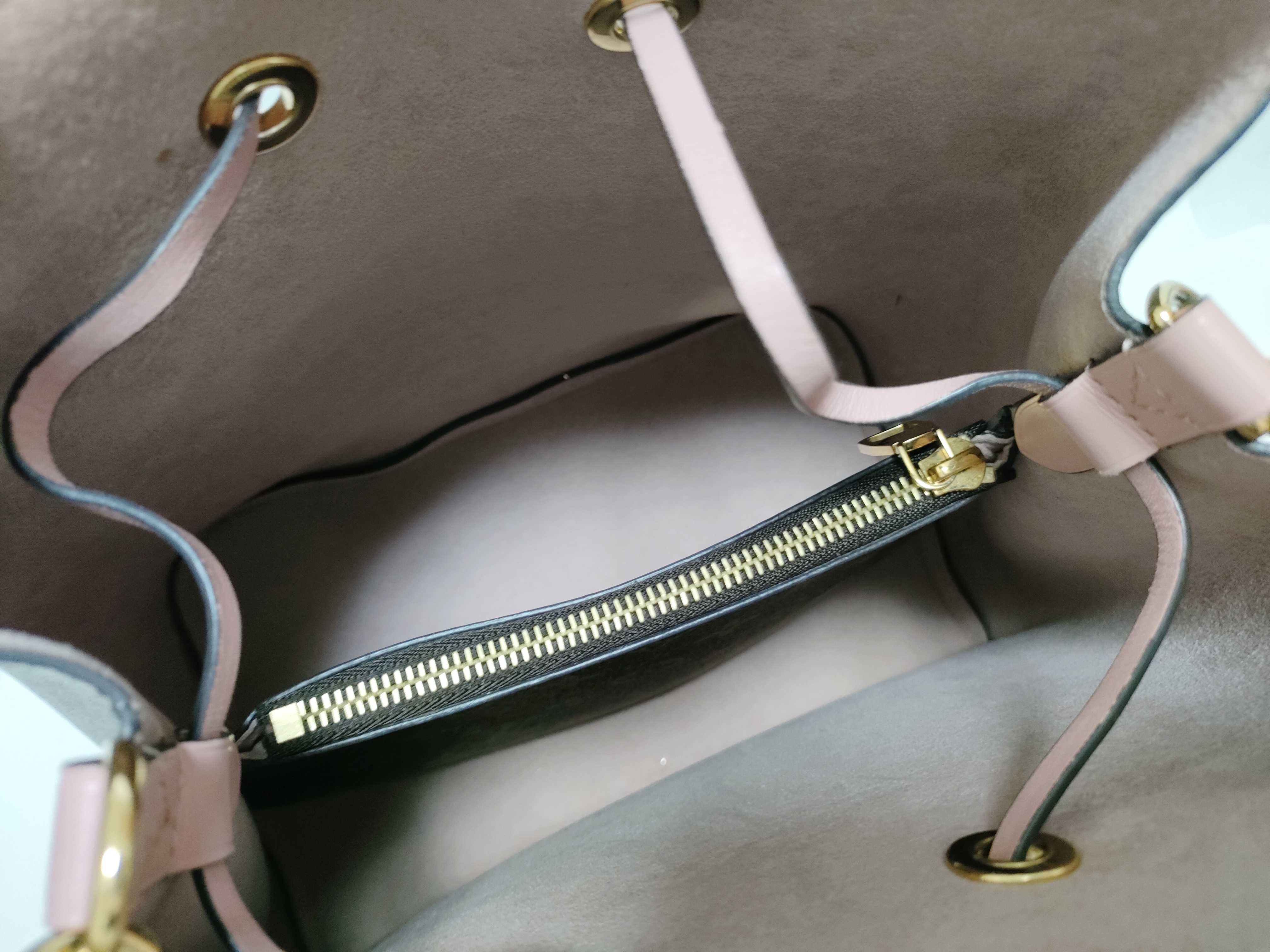 Monogram Louis Vuitton Neo Noe Monogram Canvas Rose Poud M44022 Shoulder Bag — view 10