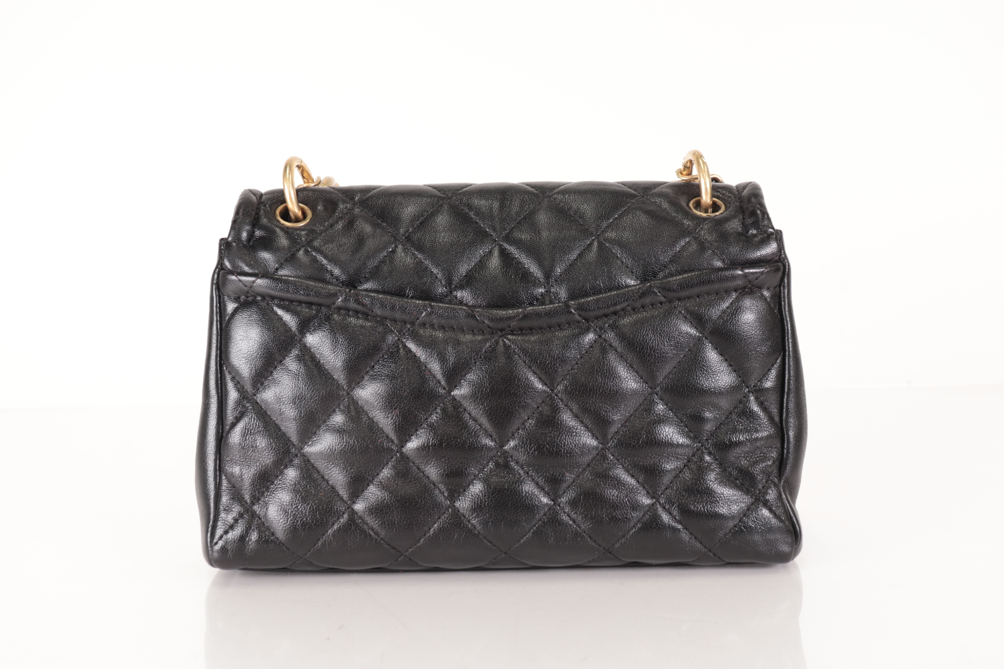Lambskin 2-Way Chain Shoulder Bag (Serial Number 28) — view 3