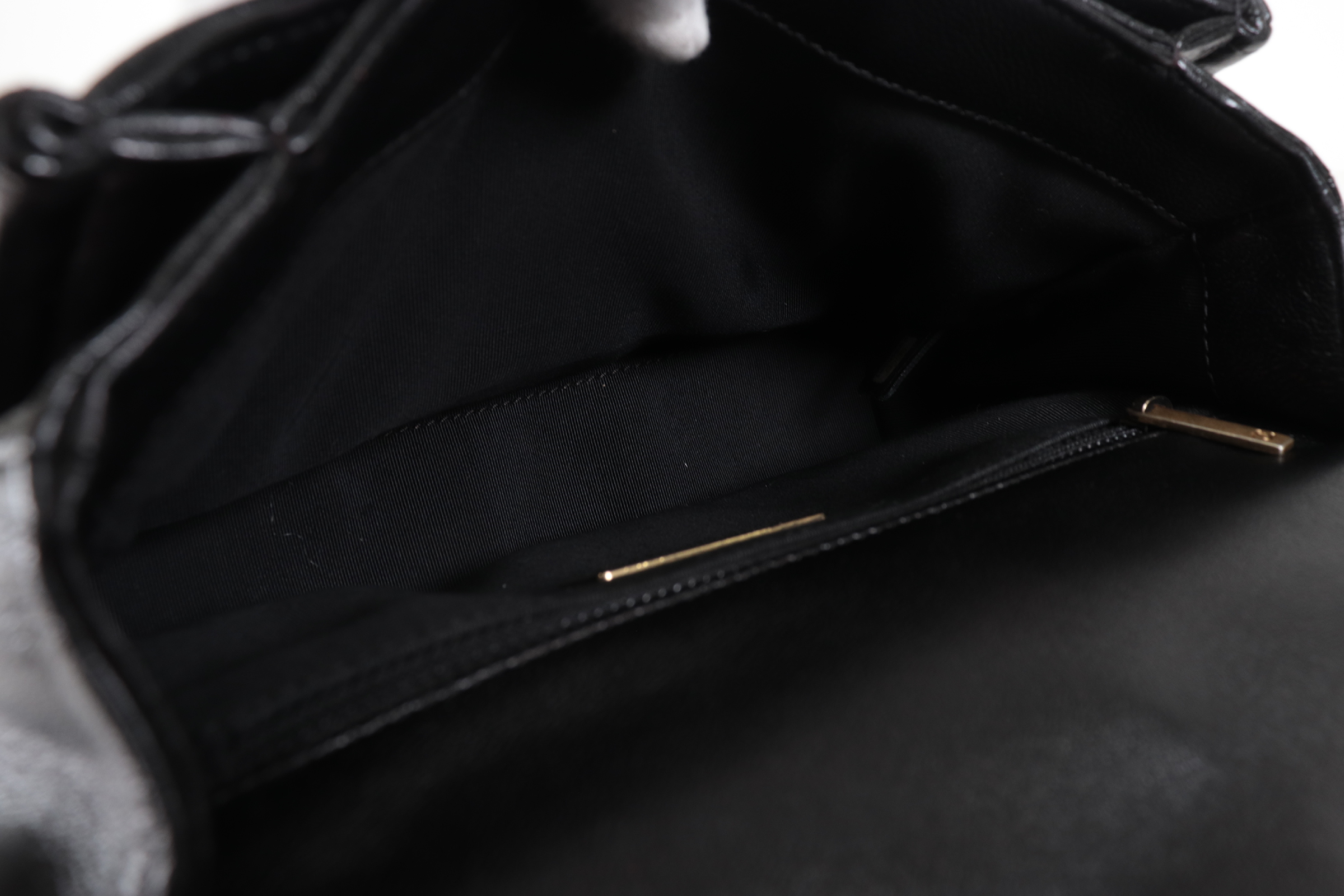 Lambskin 2-Way Chain Shoulder Bag (Serial Number 28) — view 9