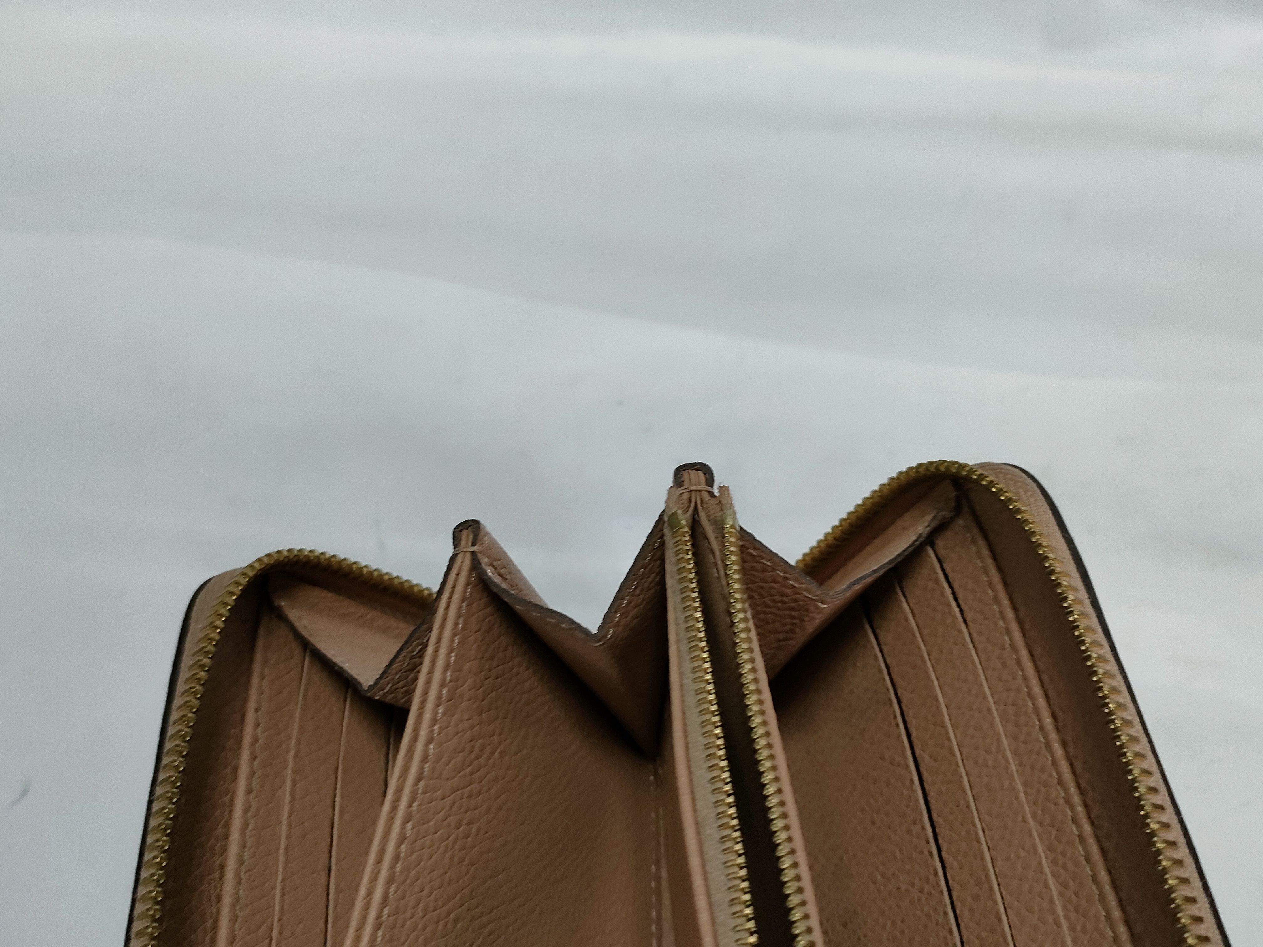Monogram Empreinte Beige Zippy Wallet — view 11
