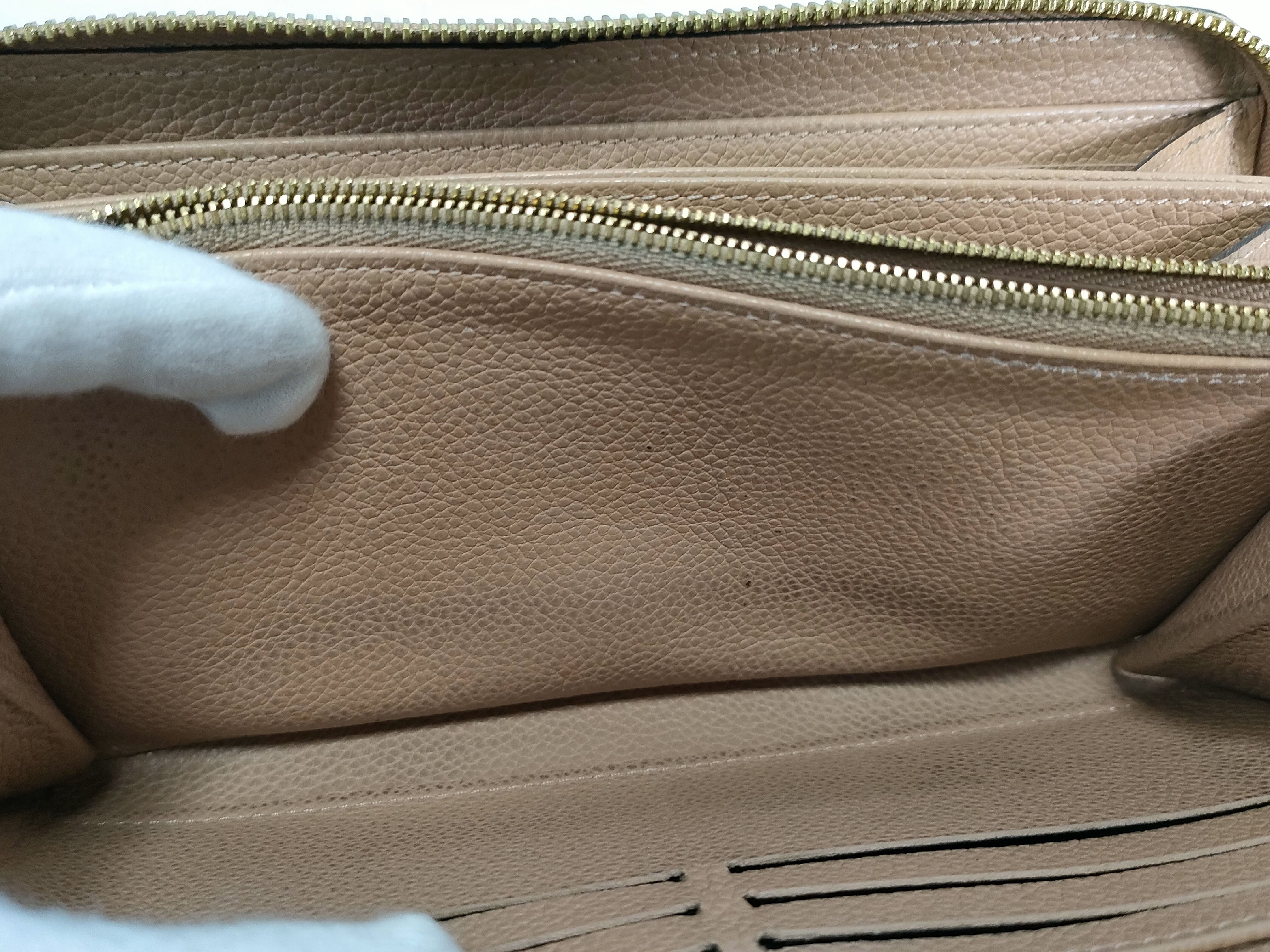 Monogram Empreinte Beige Zippy Wallet — view 12