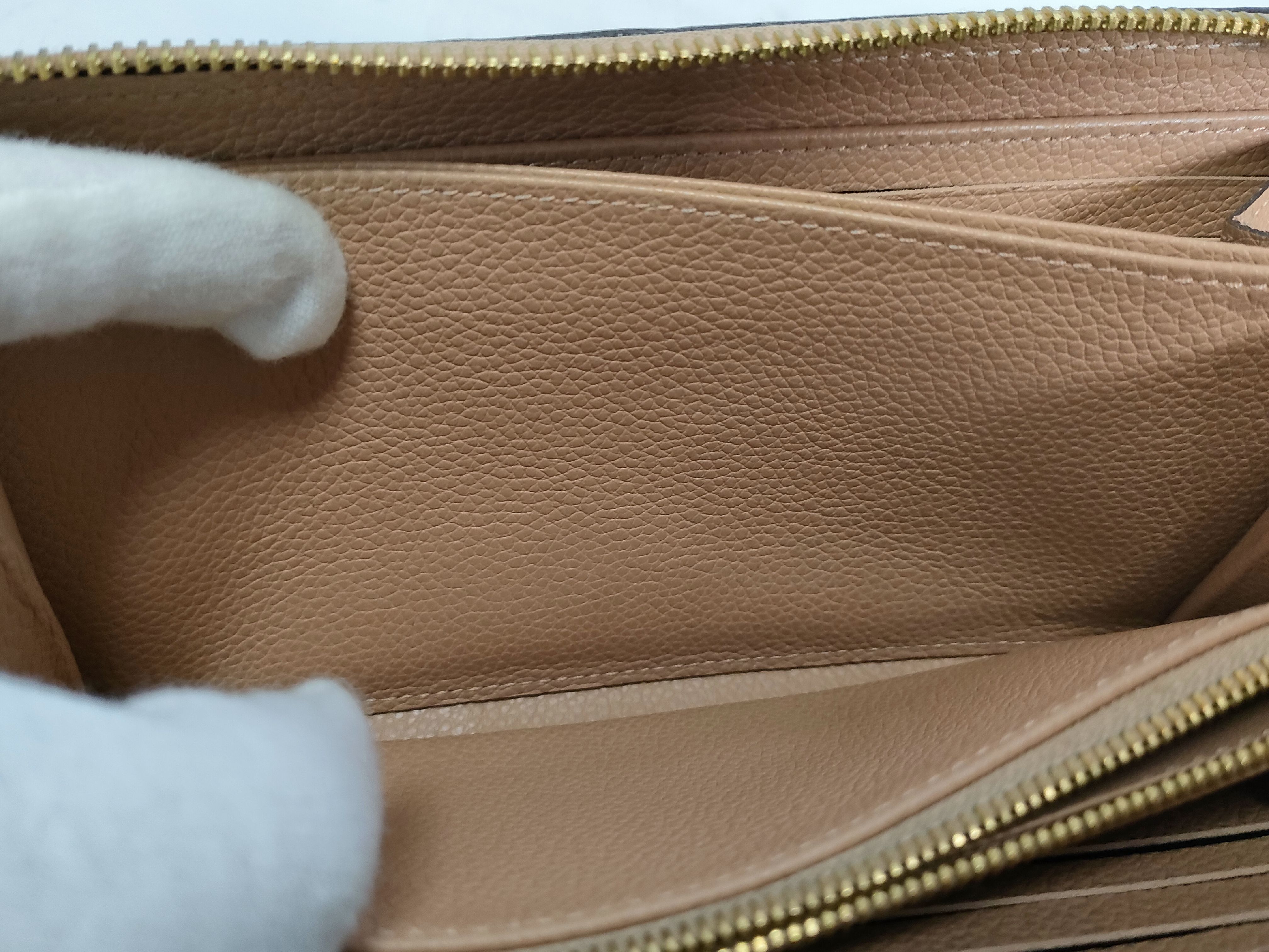 Monogram Empreinte Beige Zippy Wallet — view 13