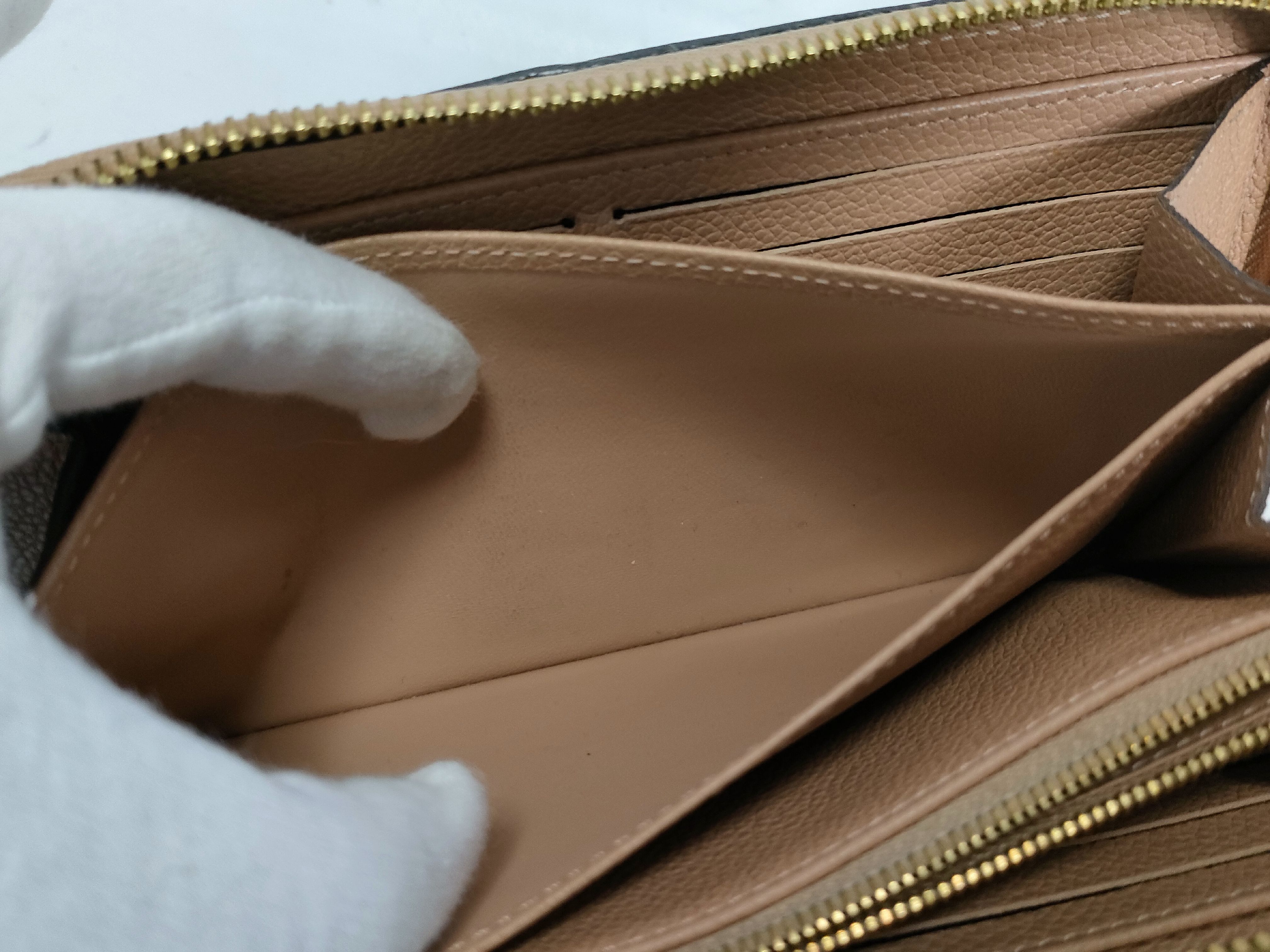 Monogram Empreinte Beige Zippy Wallet — view 15