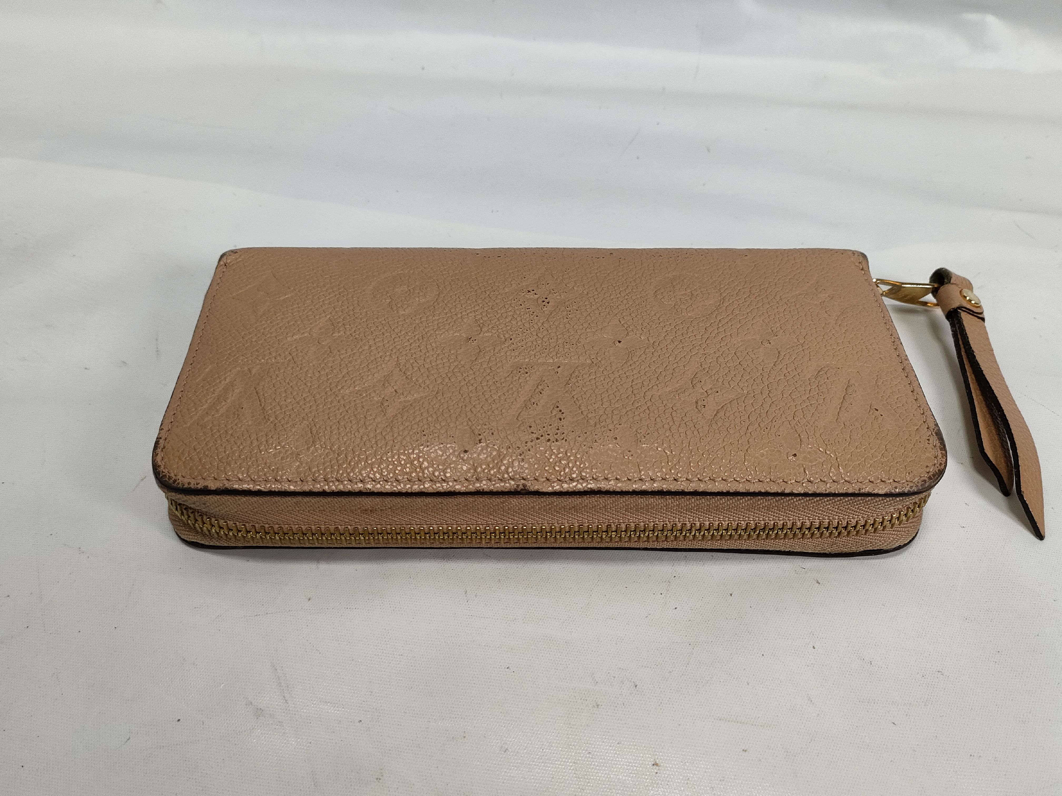 Monogram Empreinte Beige Zippy Wallet — view 6