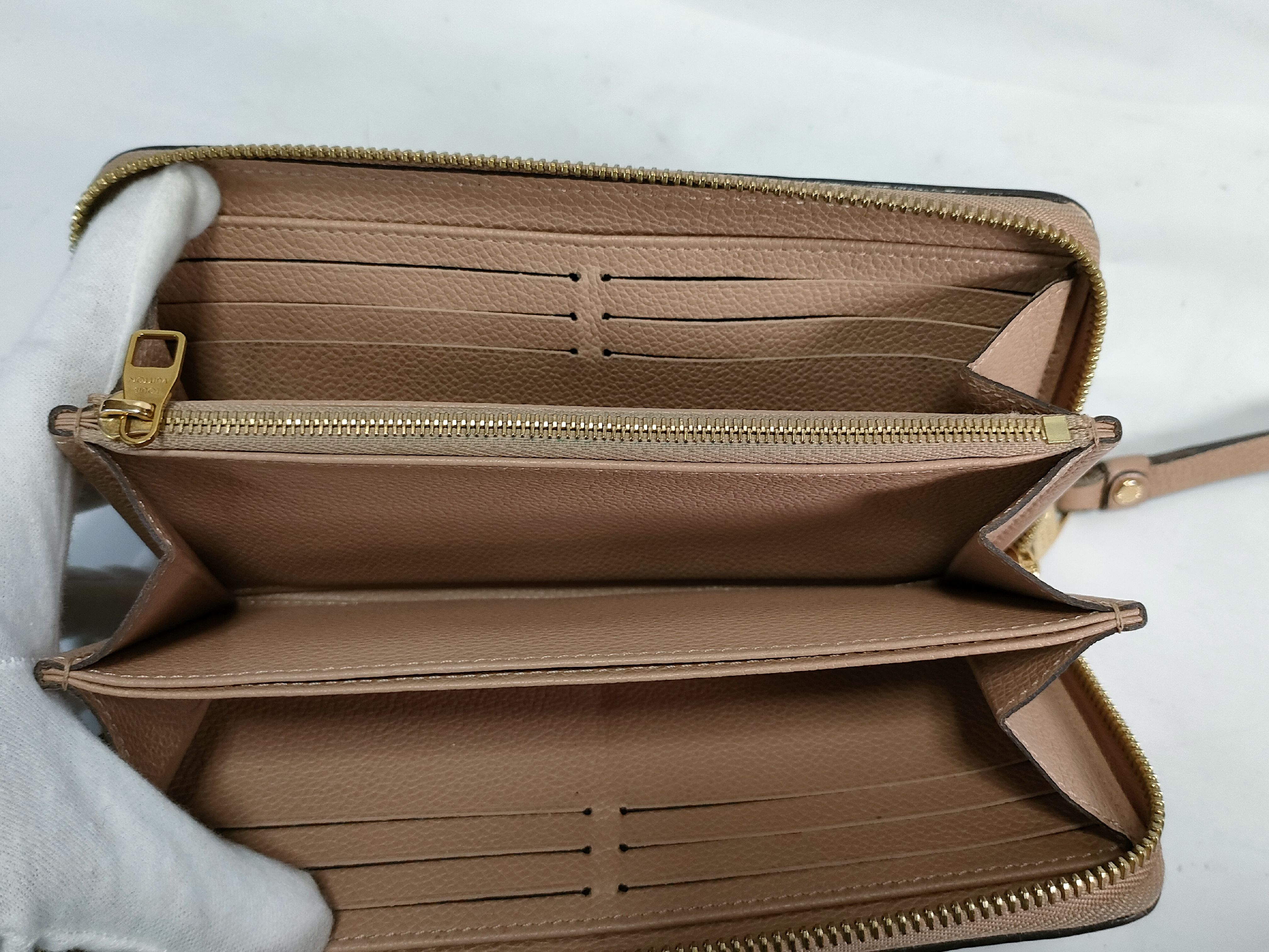 Monogram Empreinte Beige Zippy Wallet — view 8