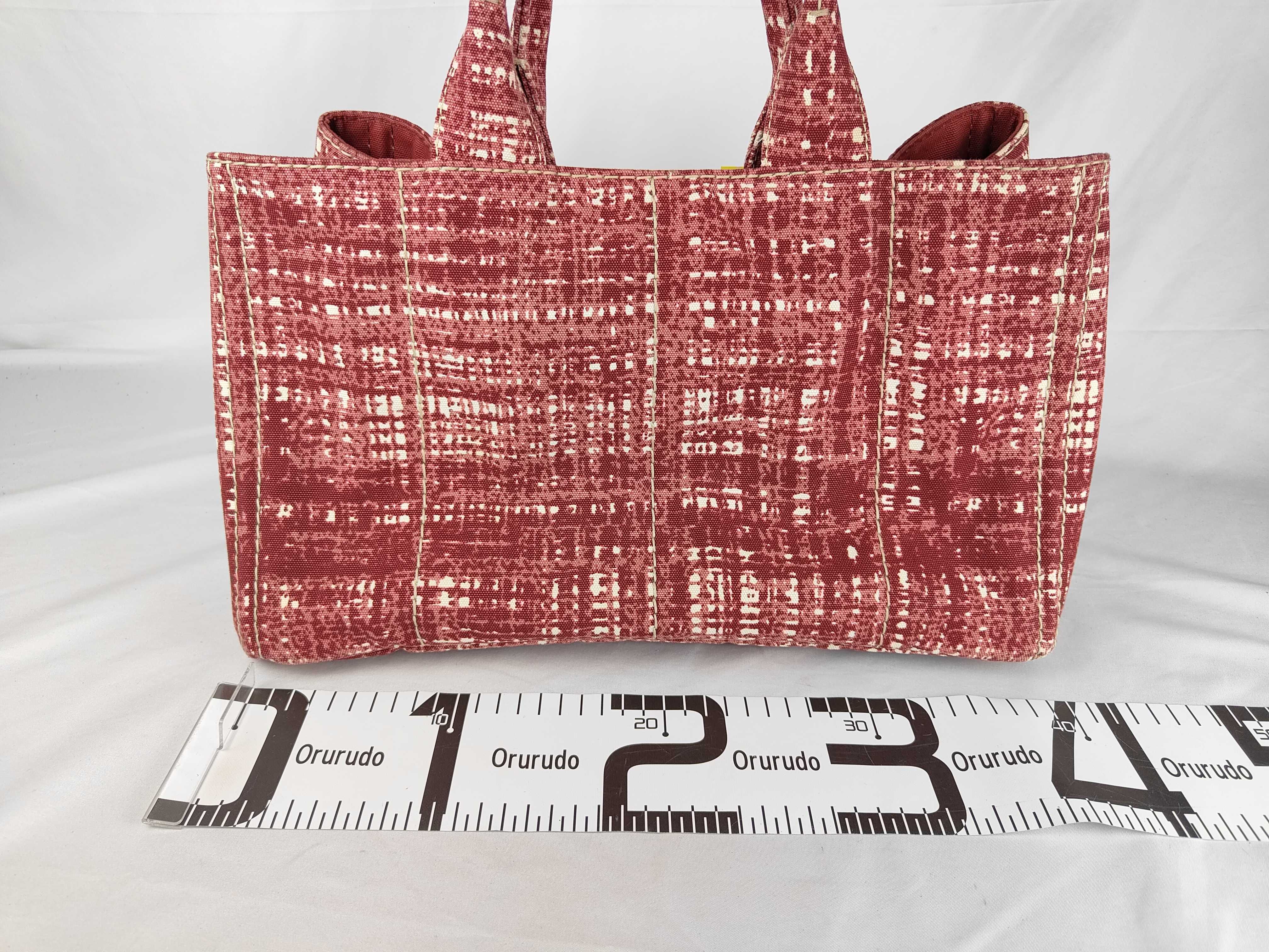 Canapa Red Tweed Tote Bag — view 2