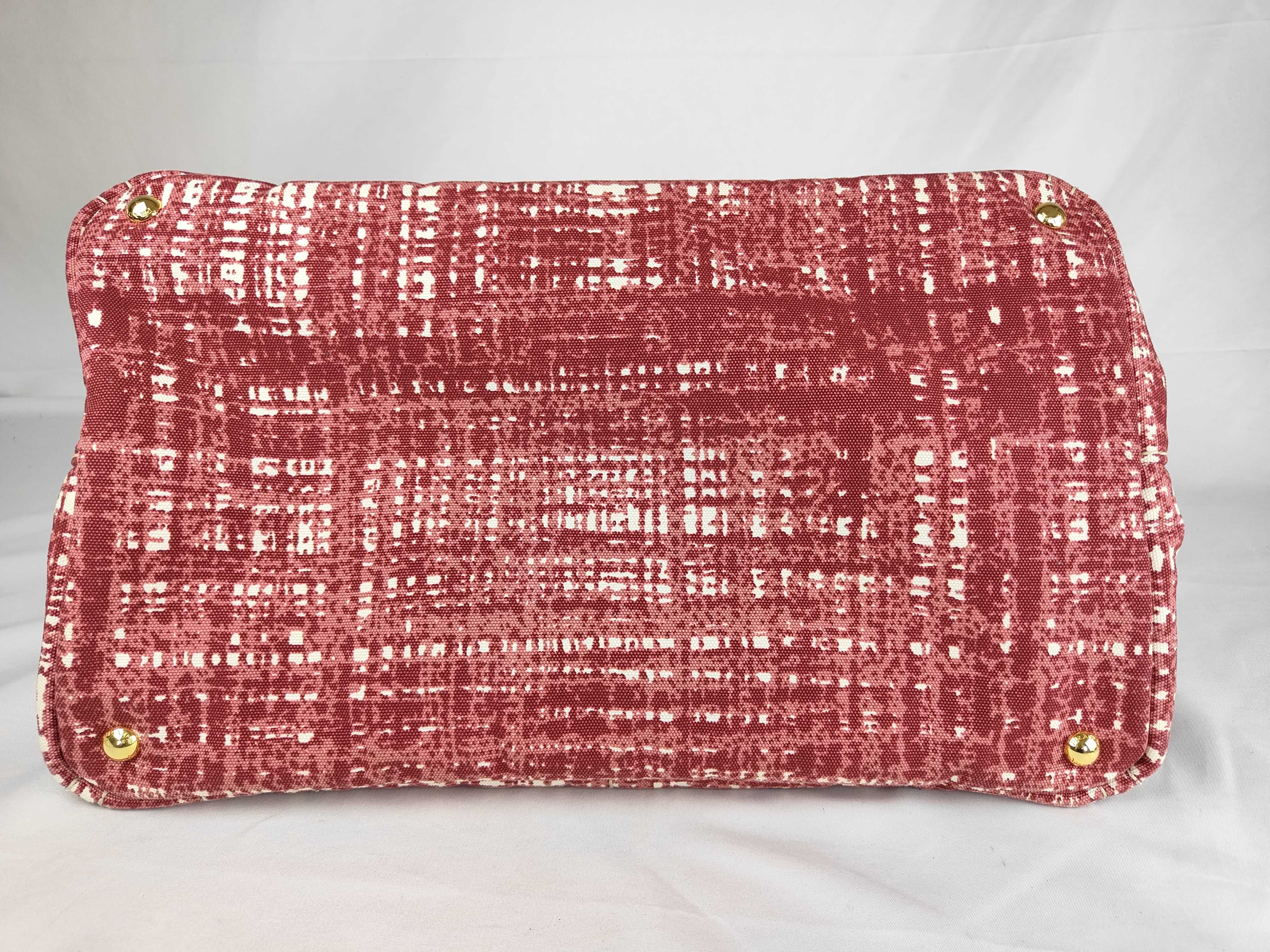 Canapa Red Tweed Tote Bag — view 9