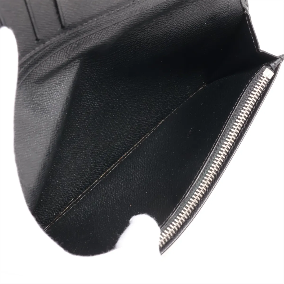 Taiga Portefeuille Brazza M30501 SP4182 Black Long Wallet with Initial — view 7