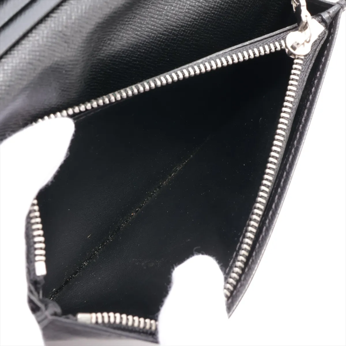 Taiga Portefeuille Brazza M30501 SP4182 Black Long Wallet with Initial — view 8