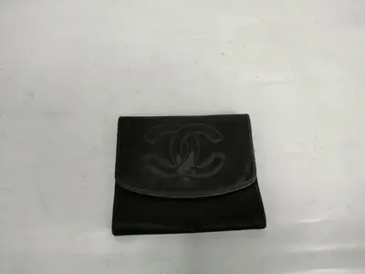 Satin Coco Mark Coin Case