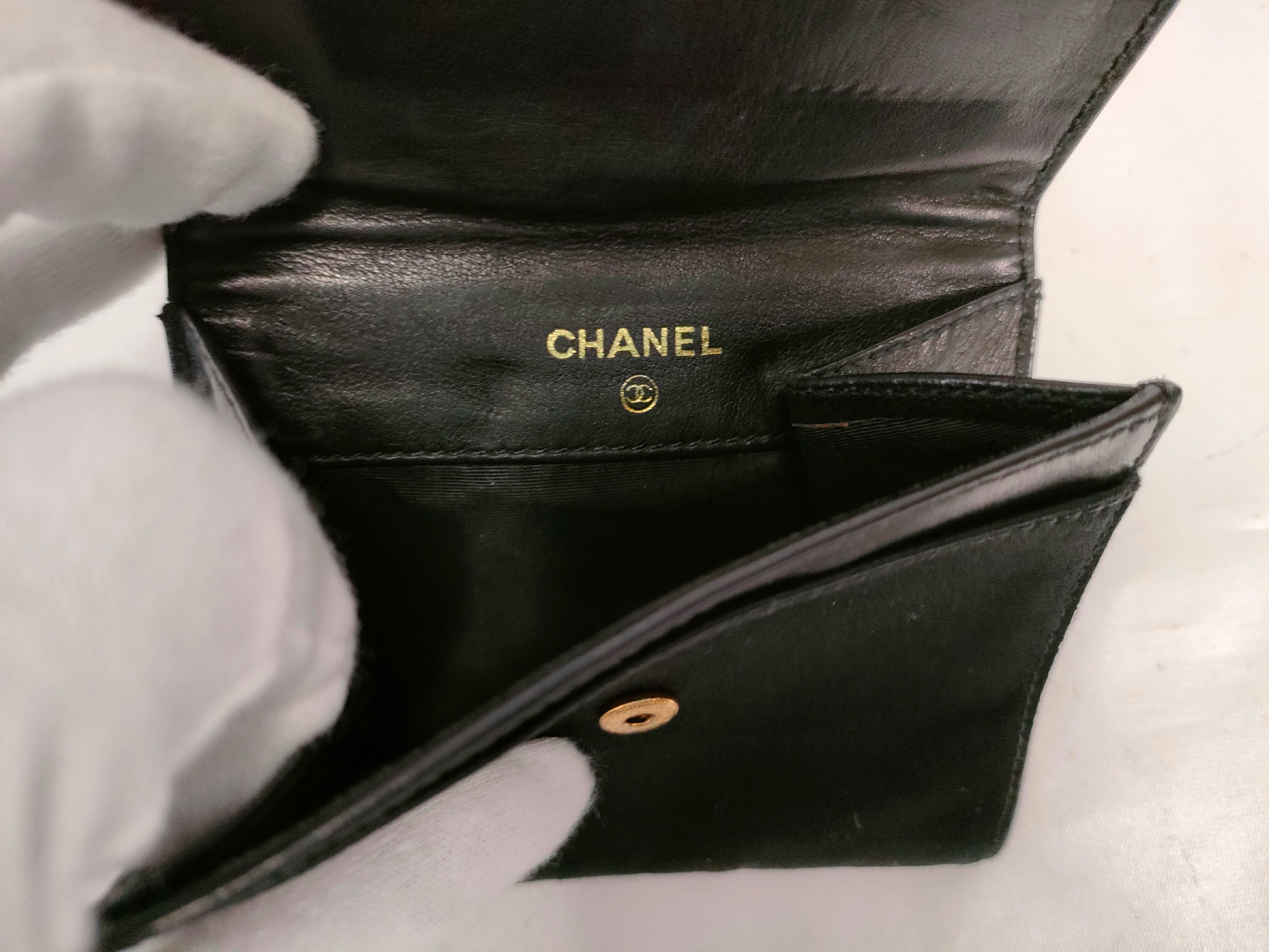 Satin Coco Mark Coin Case — view 8