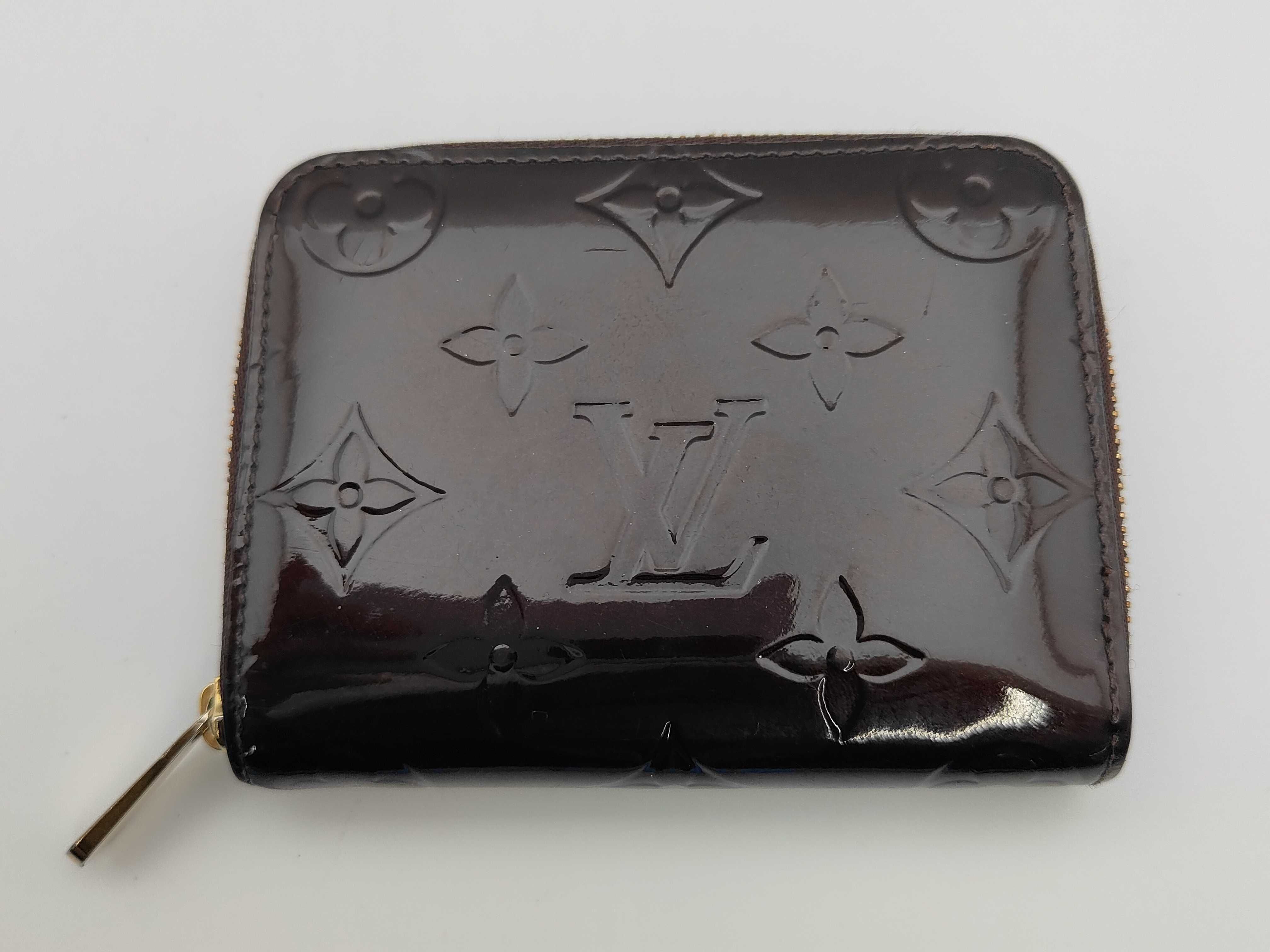 Vernis Louis Vuitton Monogram Vernis Zippy Coin Purse Wallet Coin Case