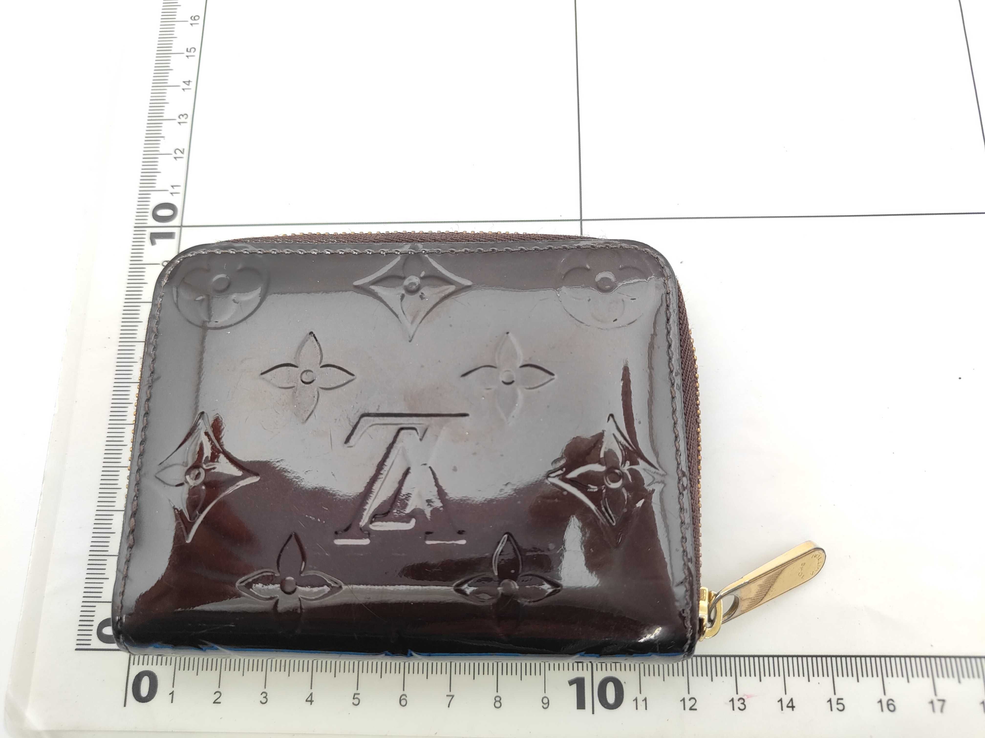 Vernis Louis Vuitton Monogram Vernis Zippy Coin Purse Wallet Coin Case — view 2