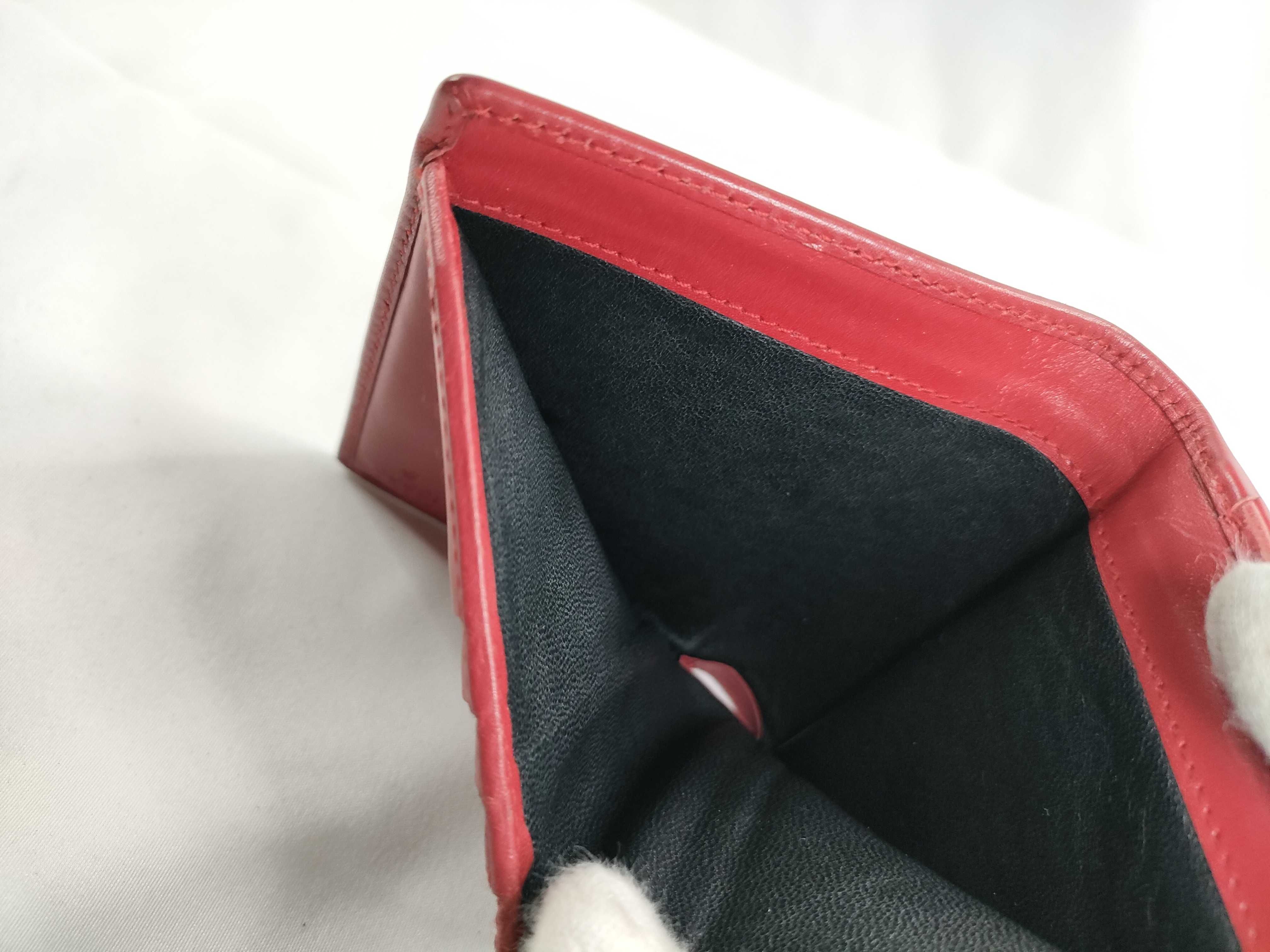 bi-fold wallet, beige x red. — view 11