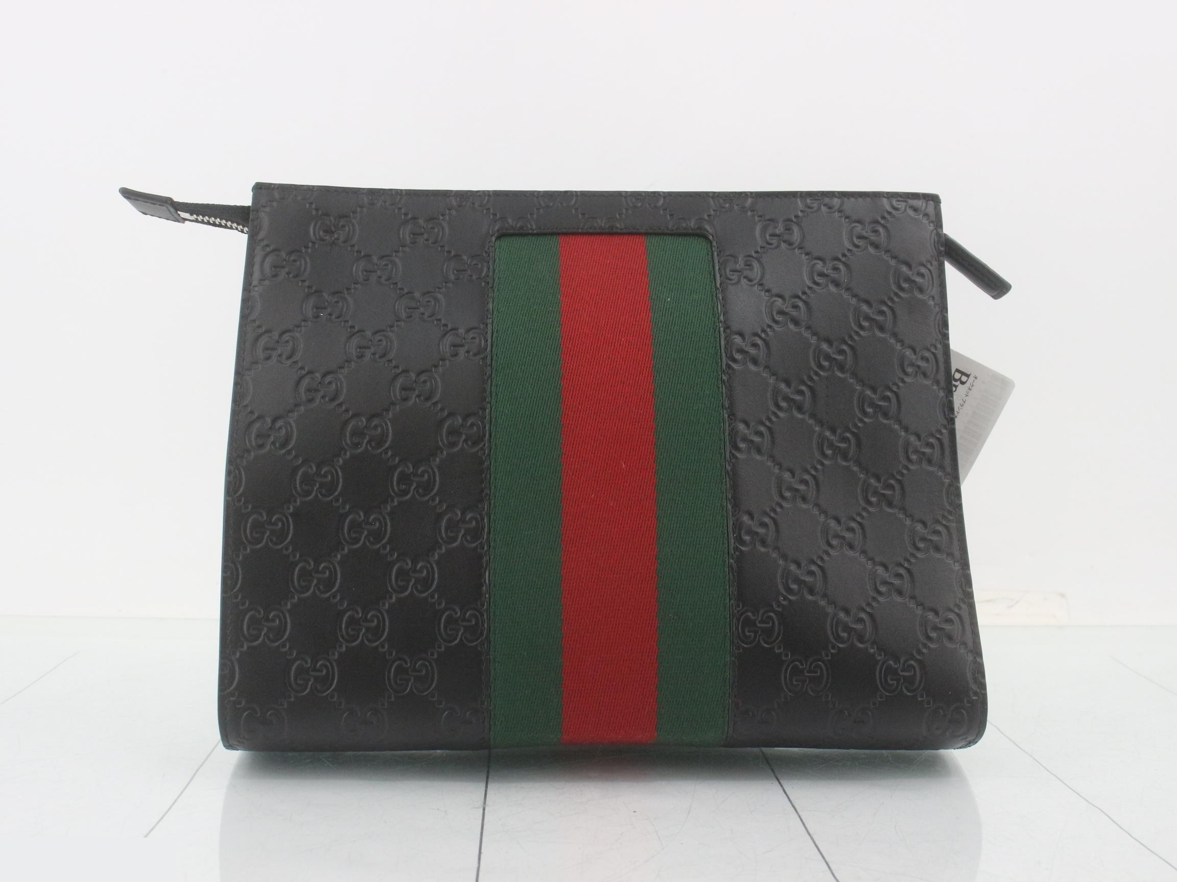 Guccissima Sherry Line Second Bag, Black — view 2