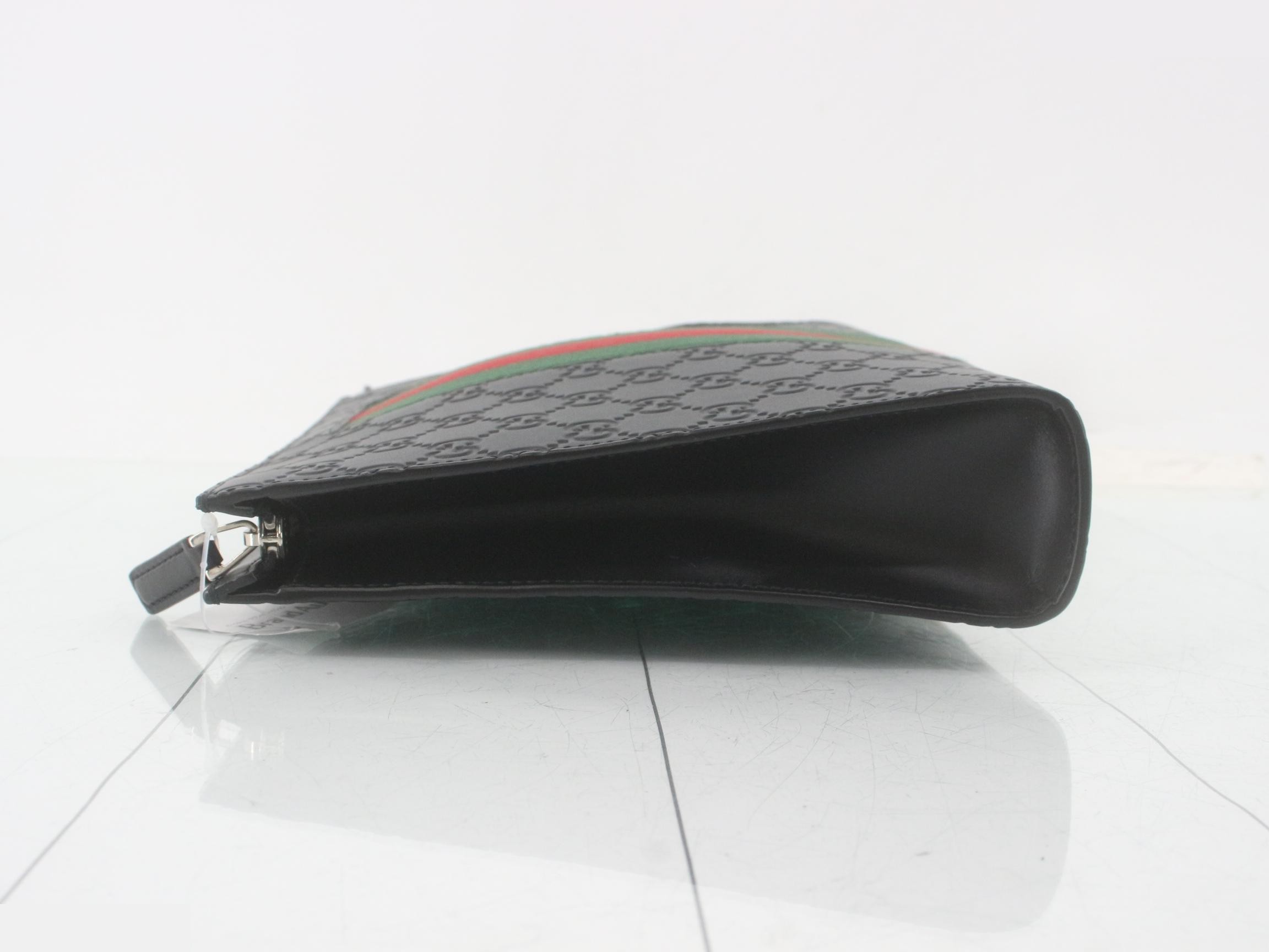 Guccissima Sherry Line Second Bag, Black — view 4