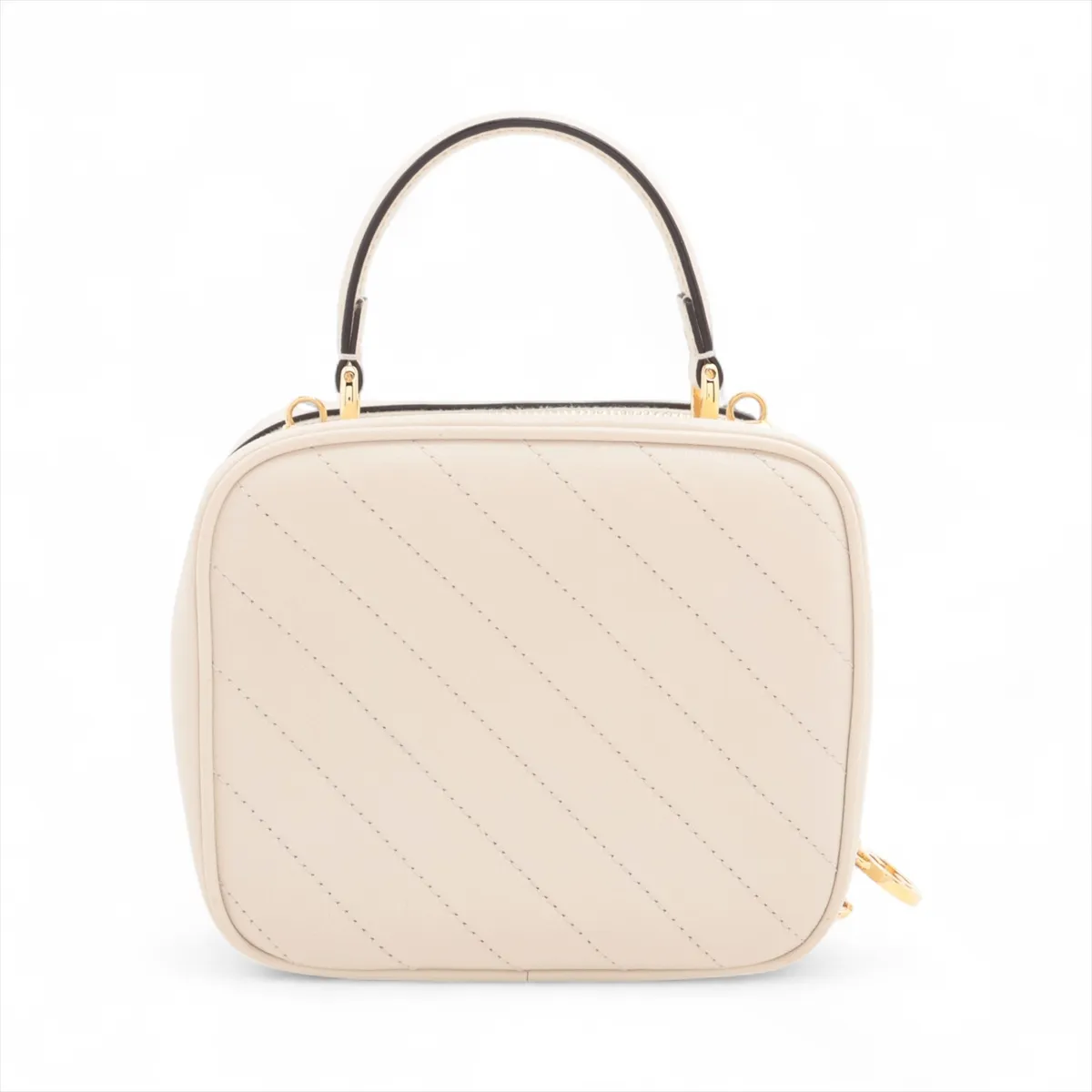 Blondie Leather 2WAY Handbag White 744434 — view 2