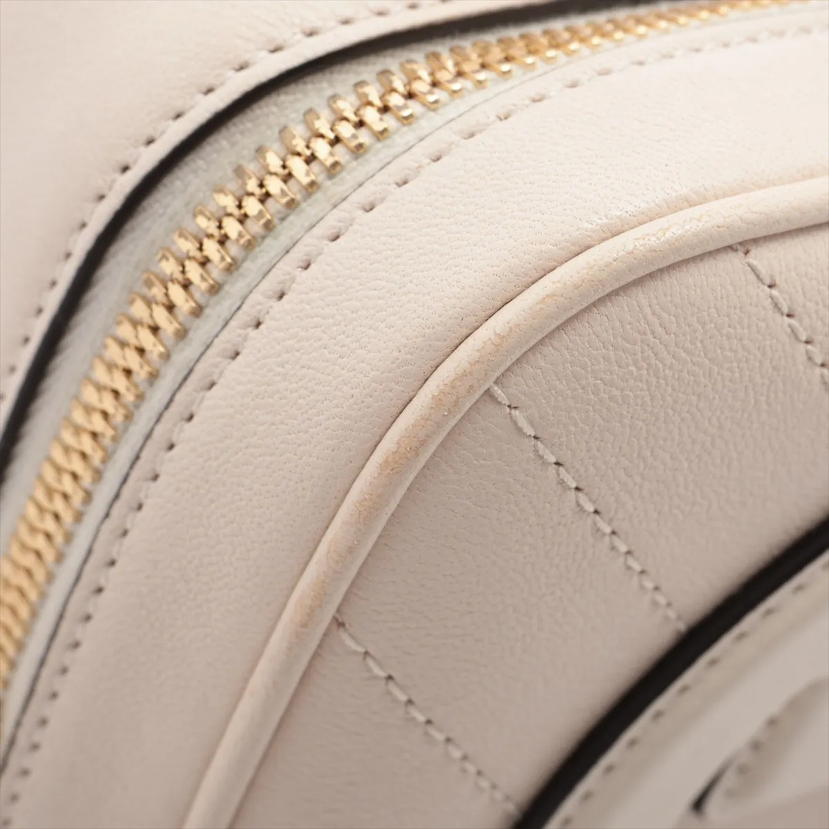 Blondie Leather 2WAY Handbag White 744434 — view 11