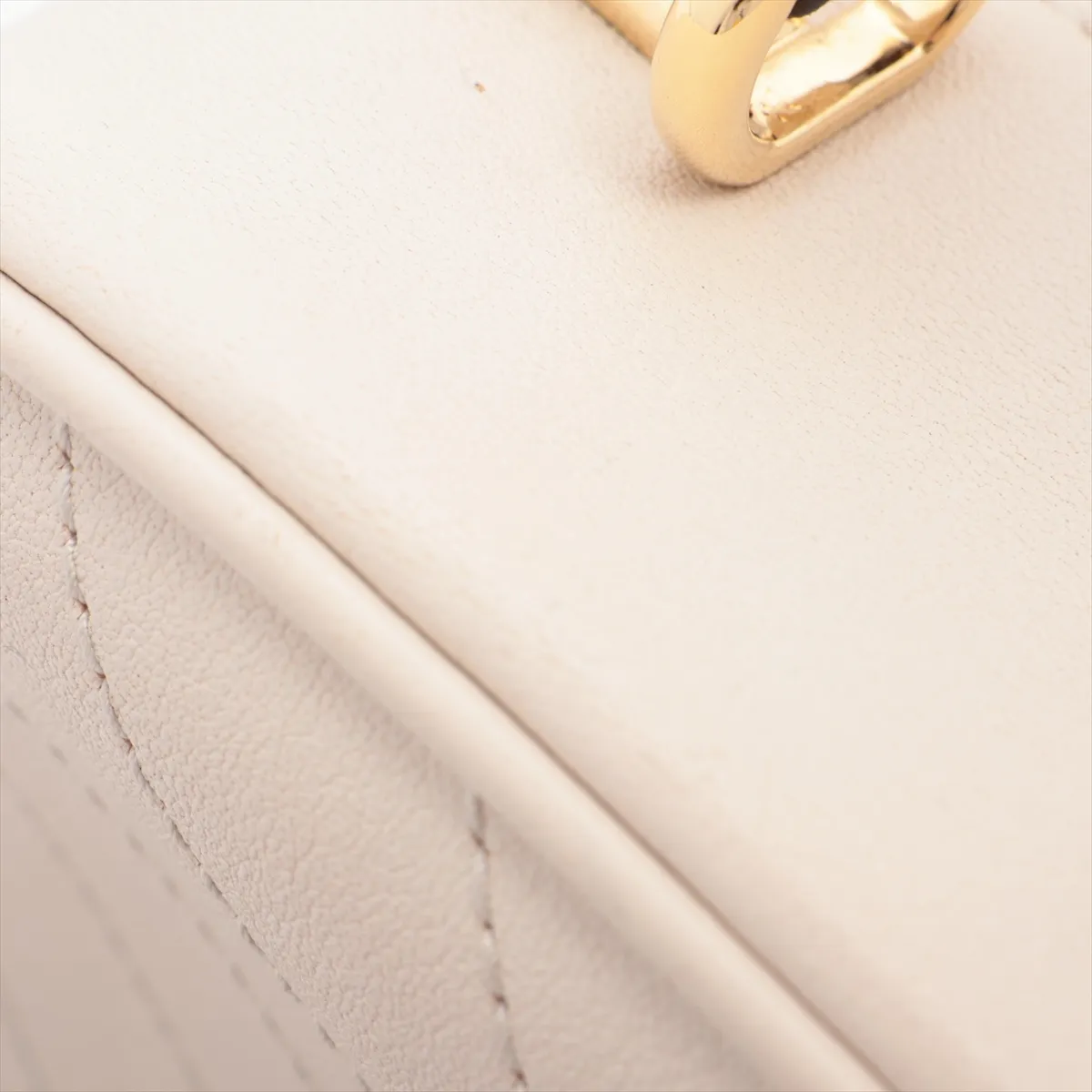 Blondie Leather 2WAY Handbag White 744434 — view 12
