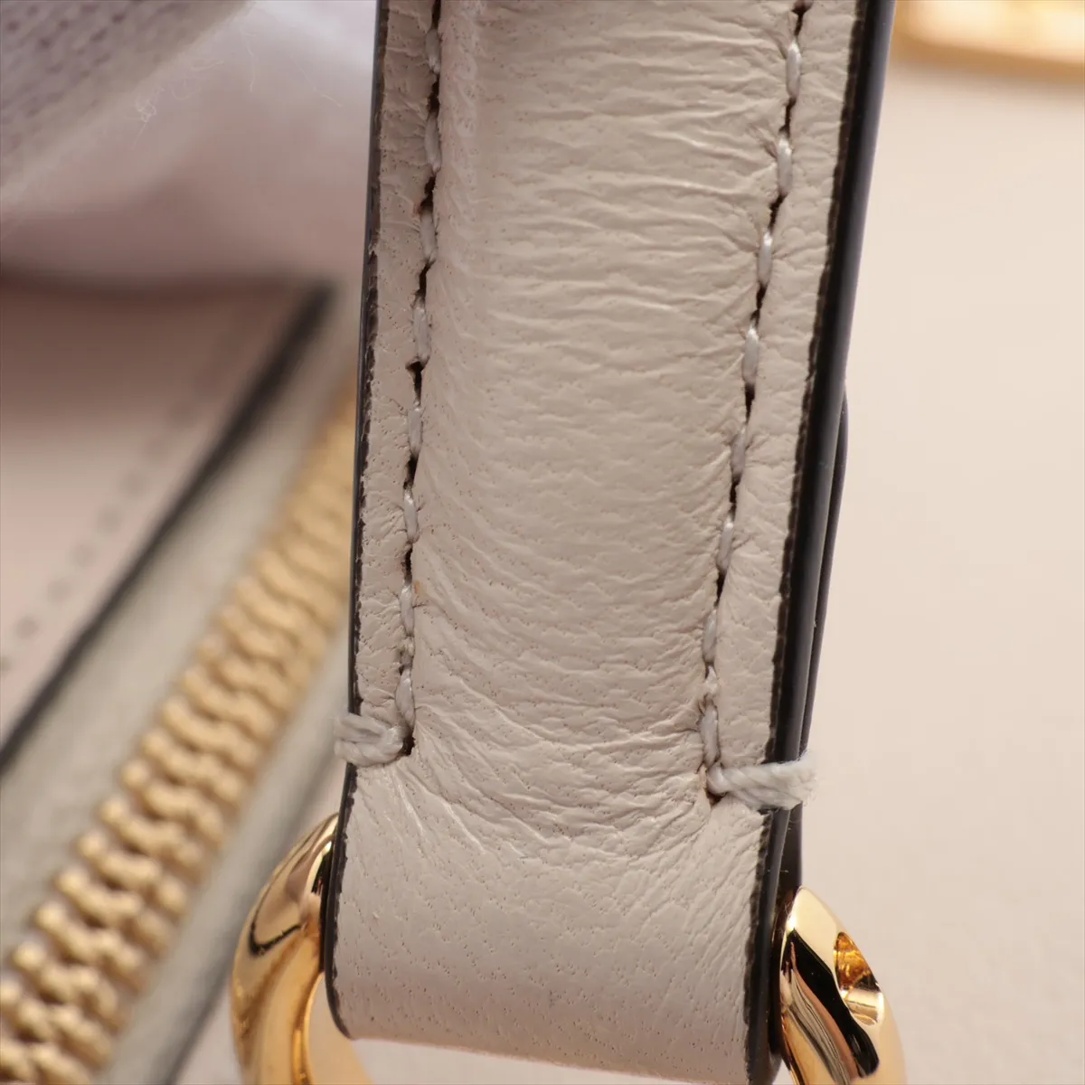 Blondie Leather 2WAY Handbag White 744434 — view 14