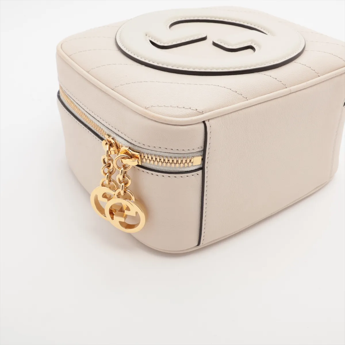 Blondie Leather 2WAY Handbag White 744434 — view 4