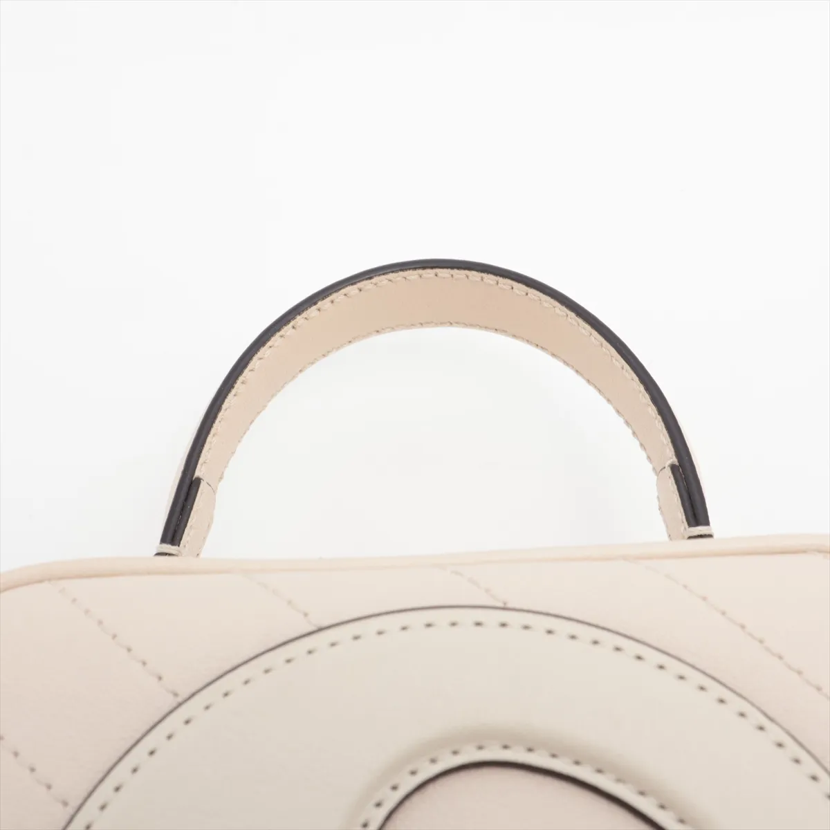 Blondie Leather 2WAY Handbag White 744434 — view 6