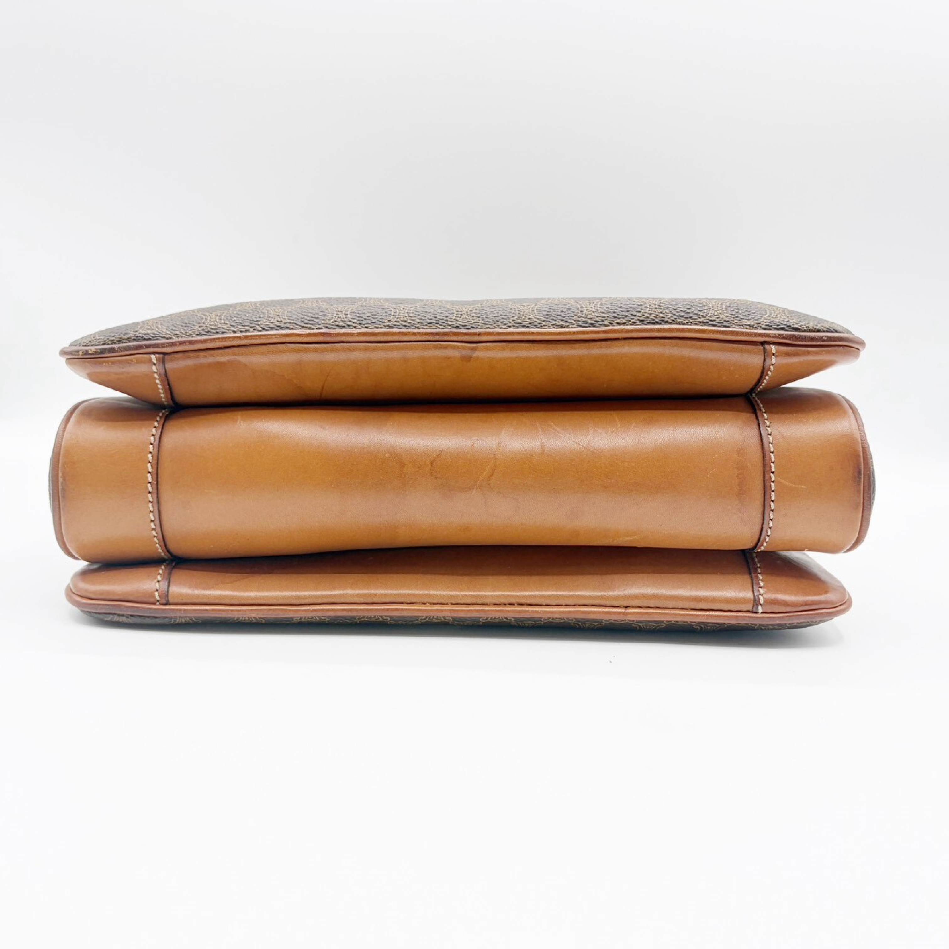 Macadam PVC Leather Brown Shoulder Bag — view 4
