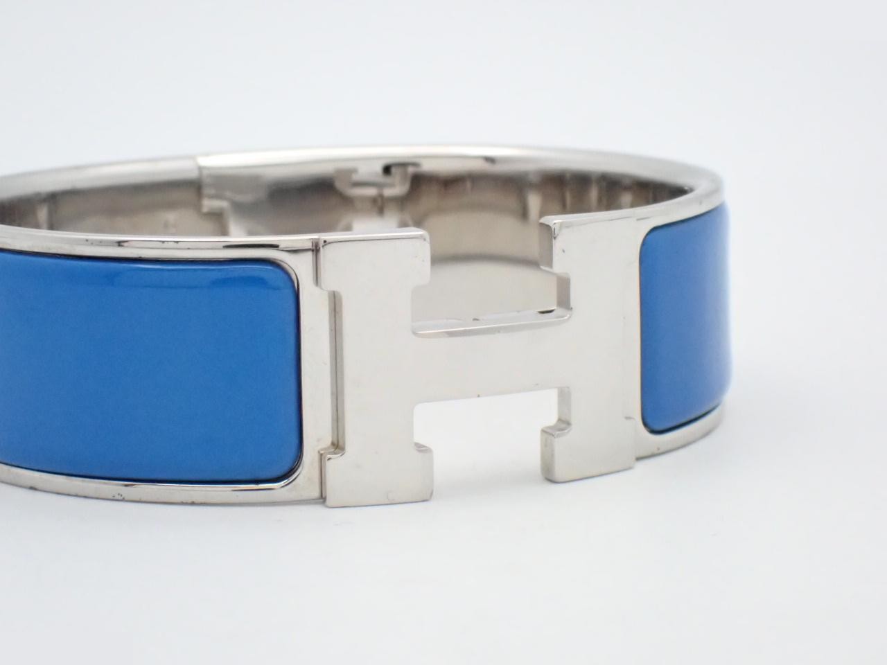 Click Crack Bracelet, Silver, Wrist Circumference Approx. 17.5cm — view 3