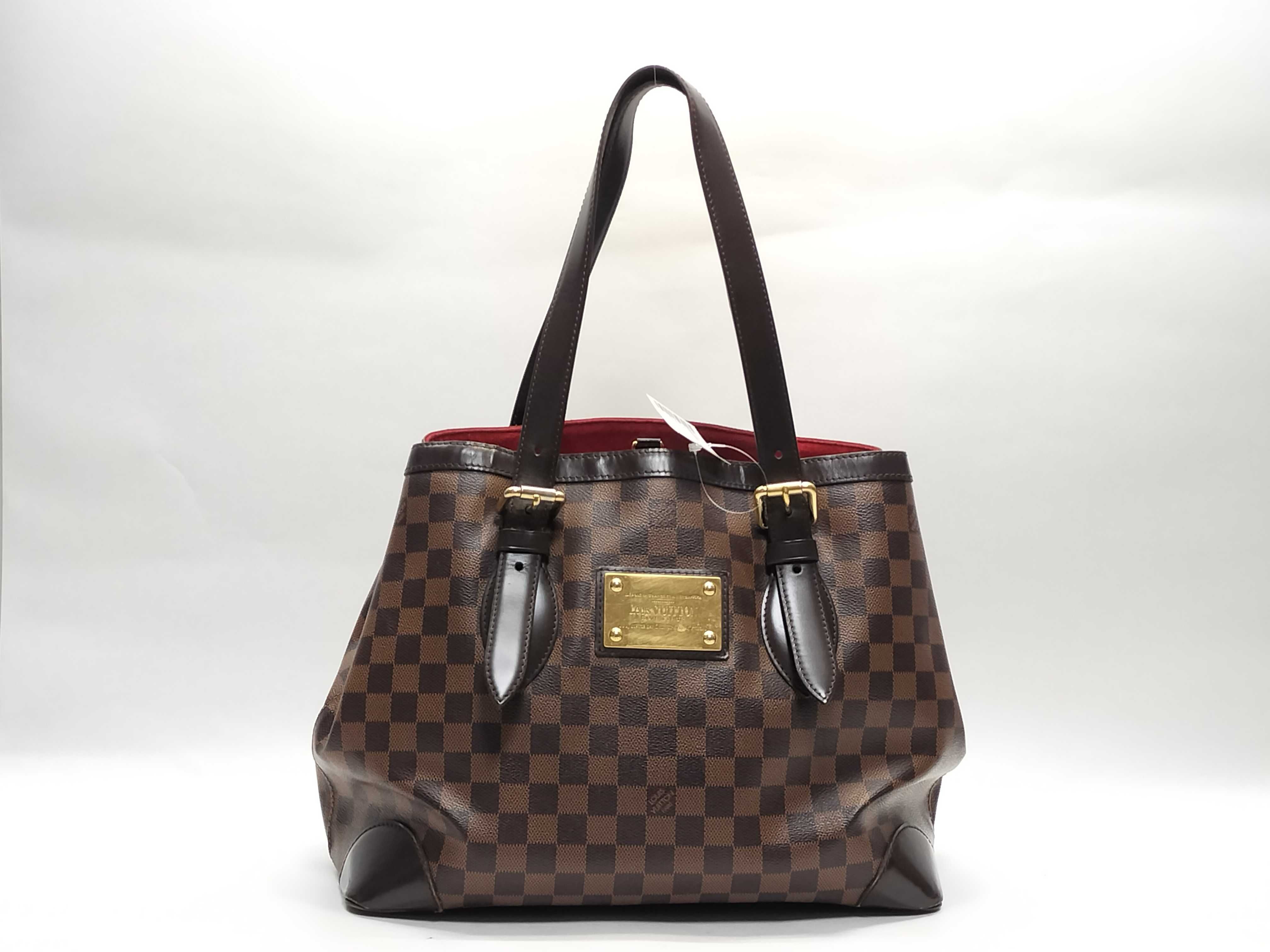 Damier N51204 Hampstead MM Tote Bag