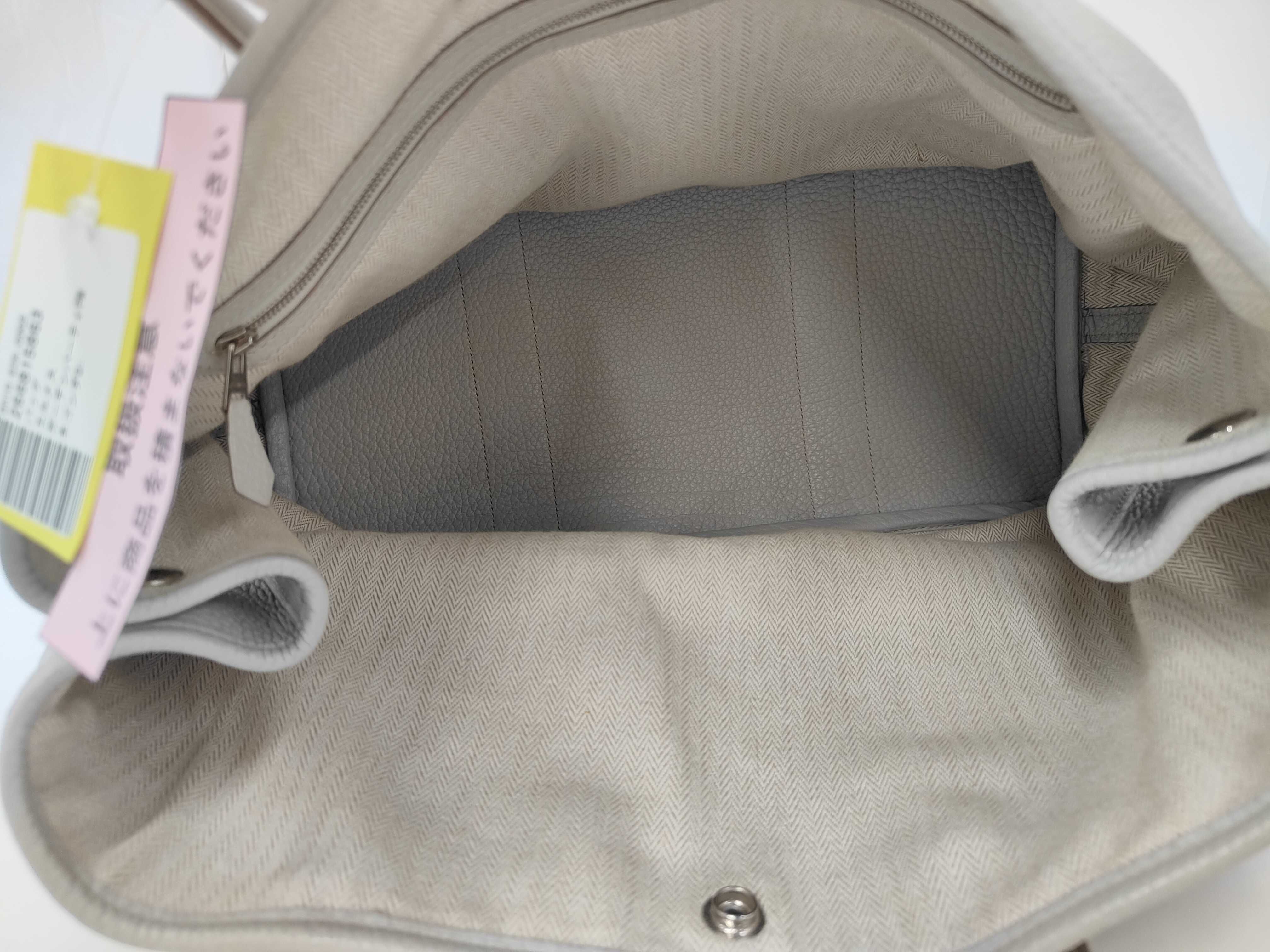Garden Party PM grained leather tote bag — view 9
