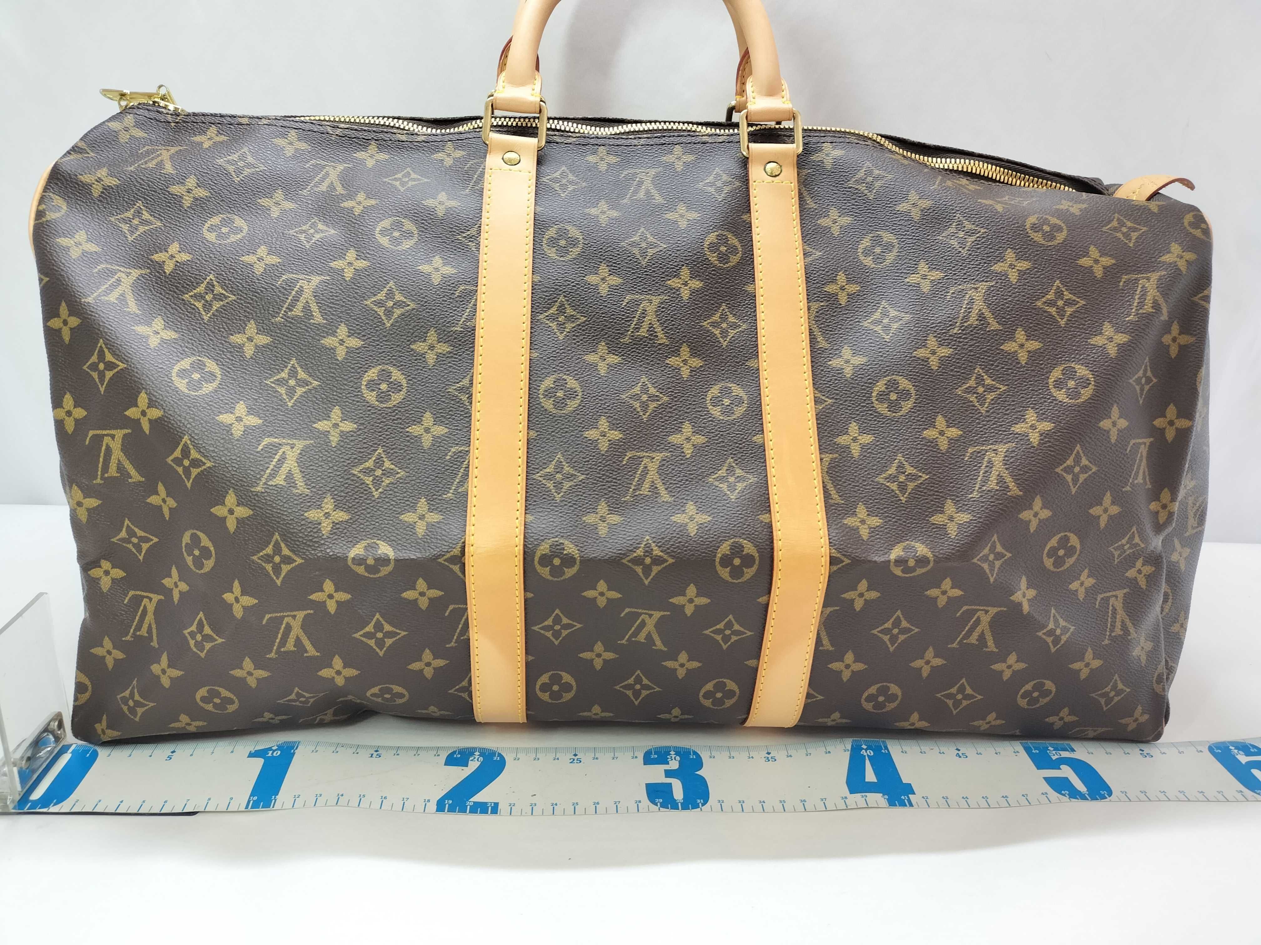 Monogram Keepall 50 M41426 SP0915 Brown FL0030 Boston Bag — view 2
