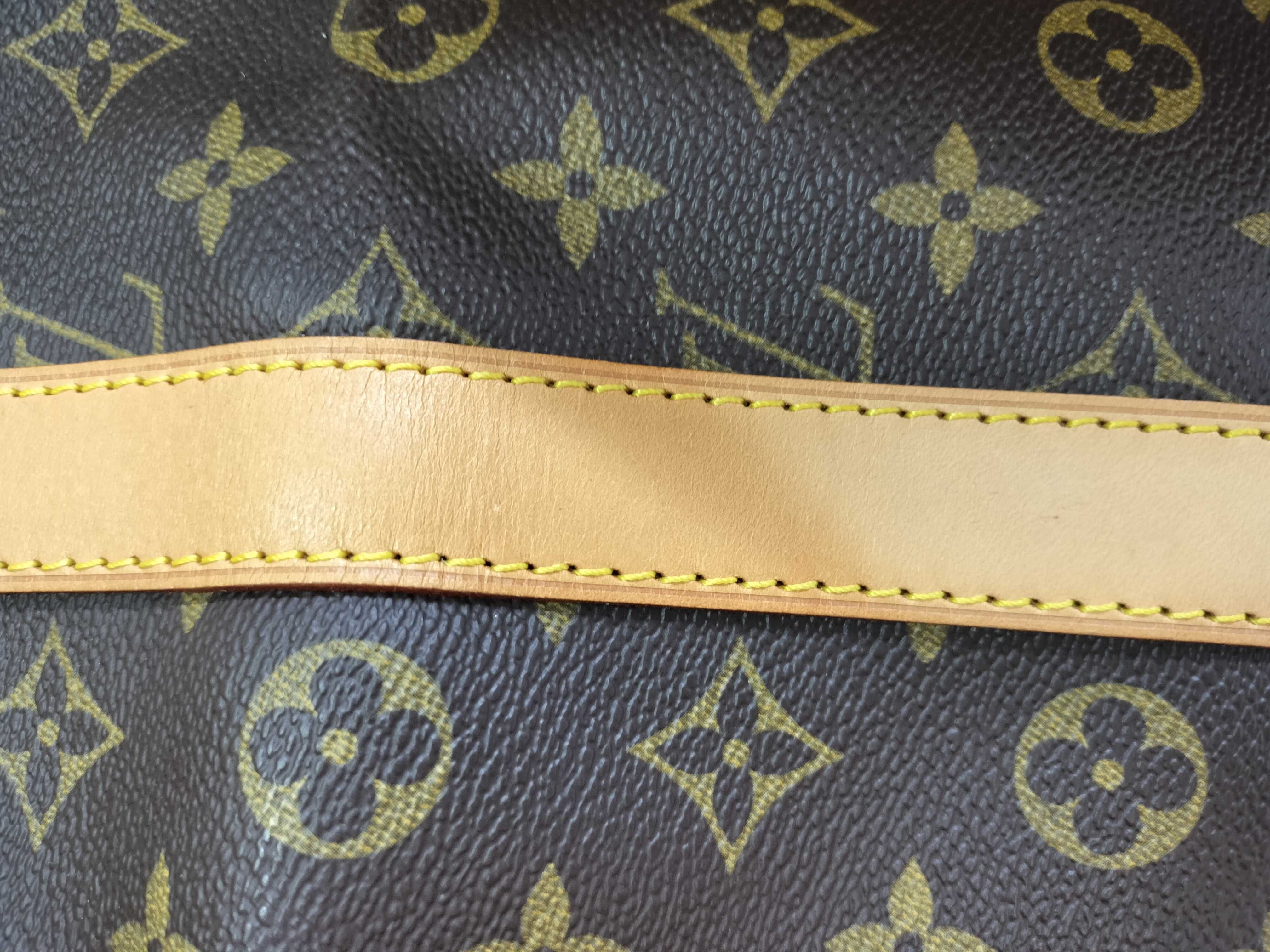 Monogram Keepall 50 M41426 SP0915 Brown FL0030 Boston Bag — view 14