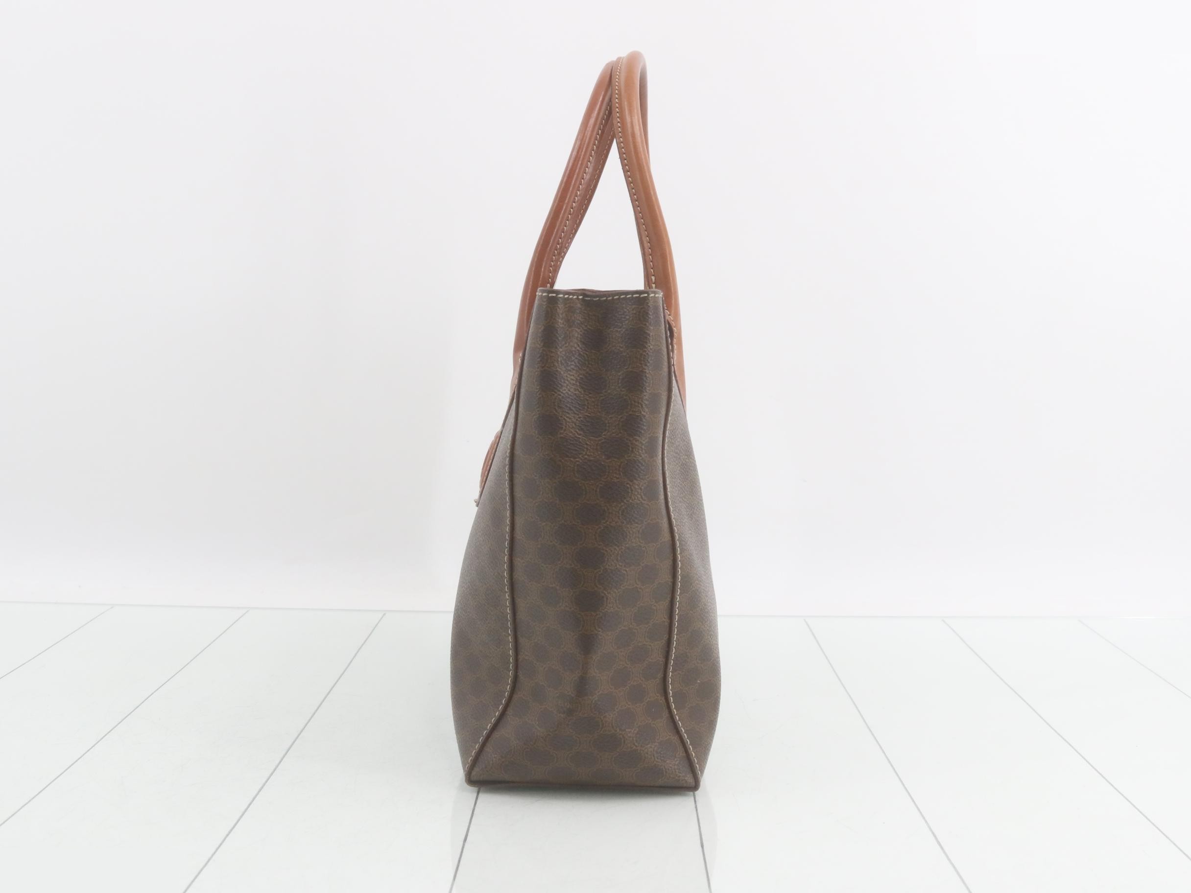 Macadam handbag, PVC, brown — view 3