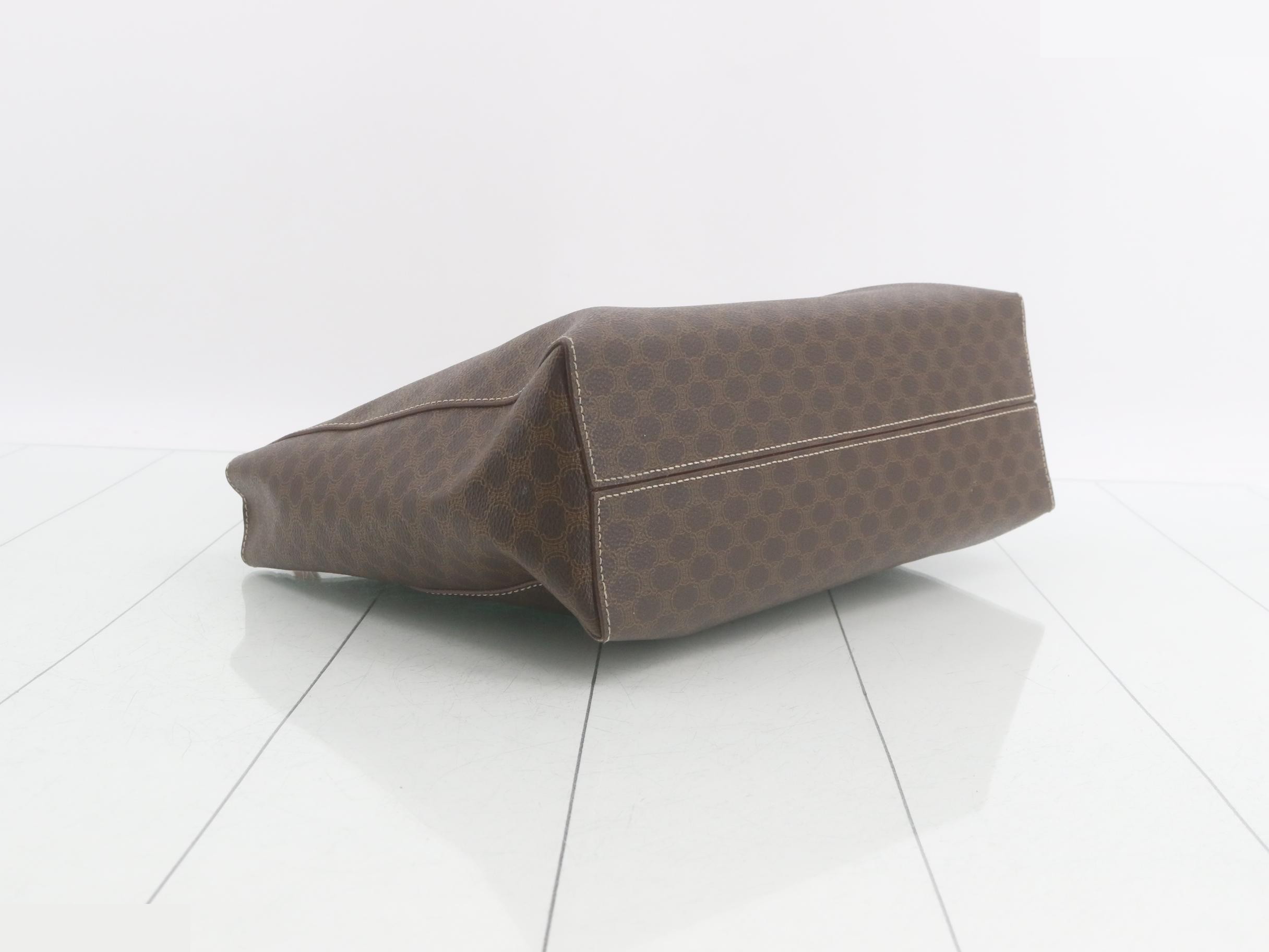 Macadam handbag, PVC, brown — view 5