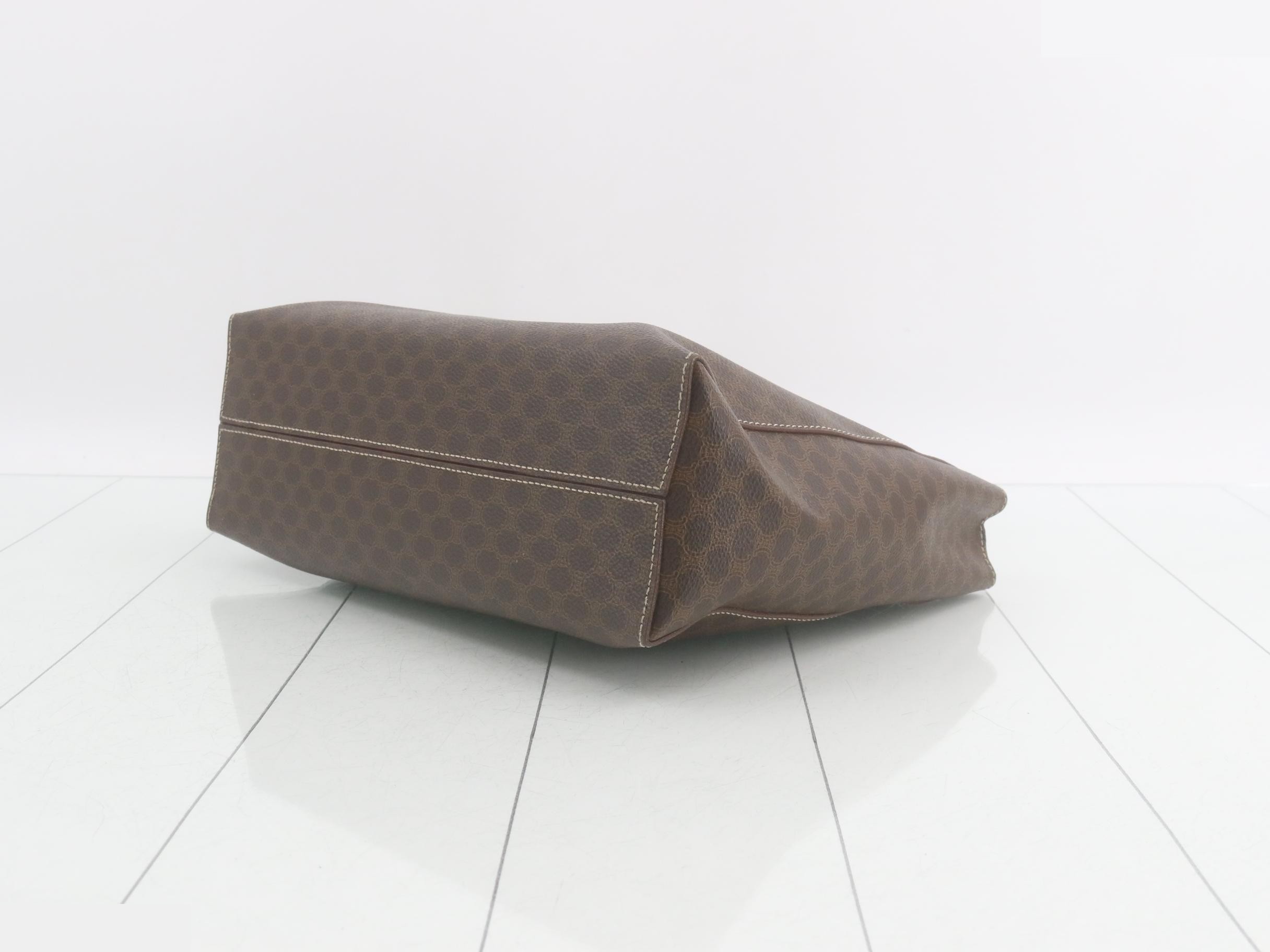 Macadam handbag, PVC, brown — view 6