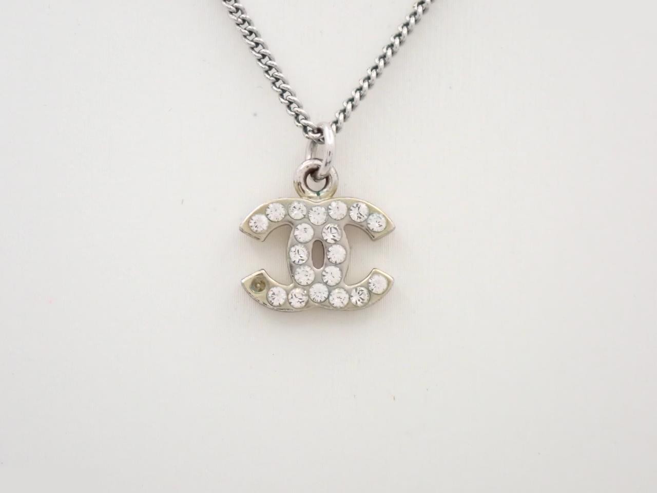 Cocomark Rhinestone Necklace Chain Approx. 45cm