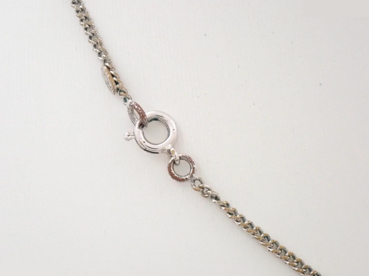 Cocomark Rhinestone Necklace Chain Approx. 45cm — view 2