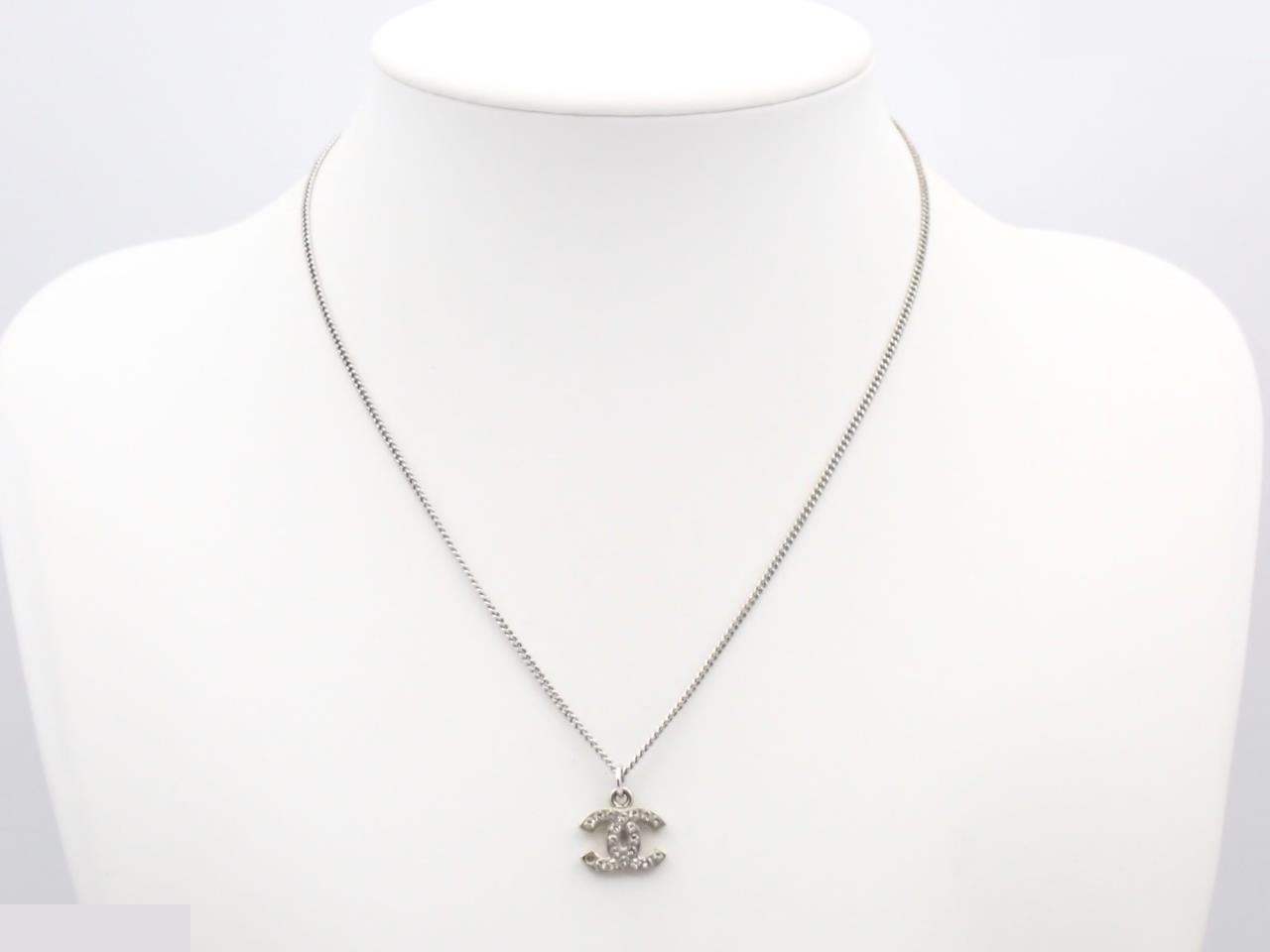 Cocomark Rhinestone Necklace Chain Approx. 45cm — view 3