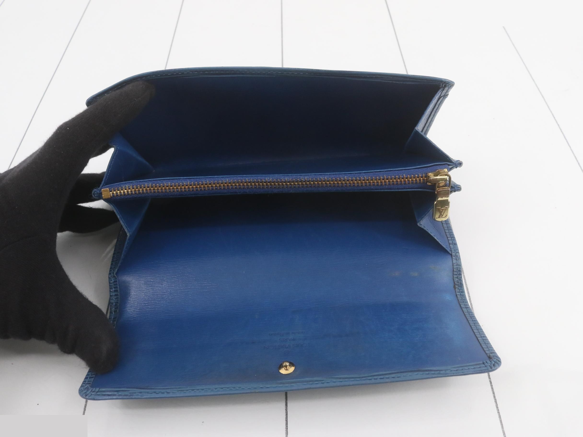 Epi Leather Long Wallet — view 4