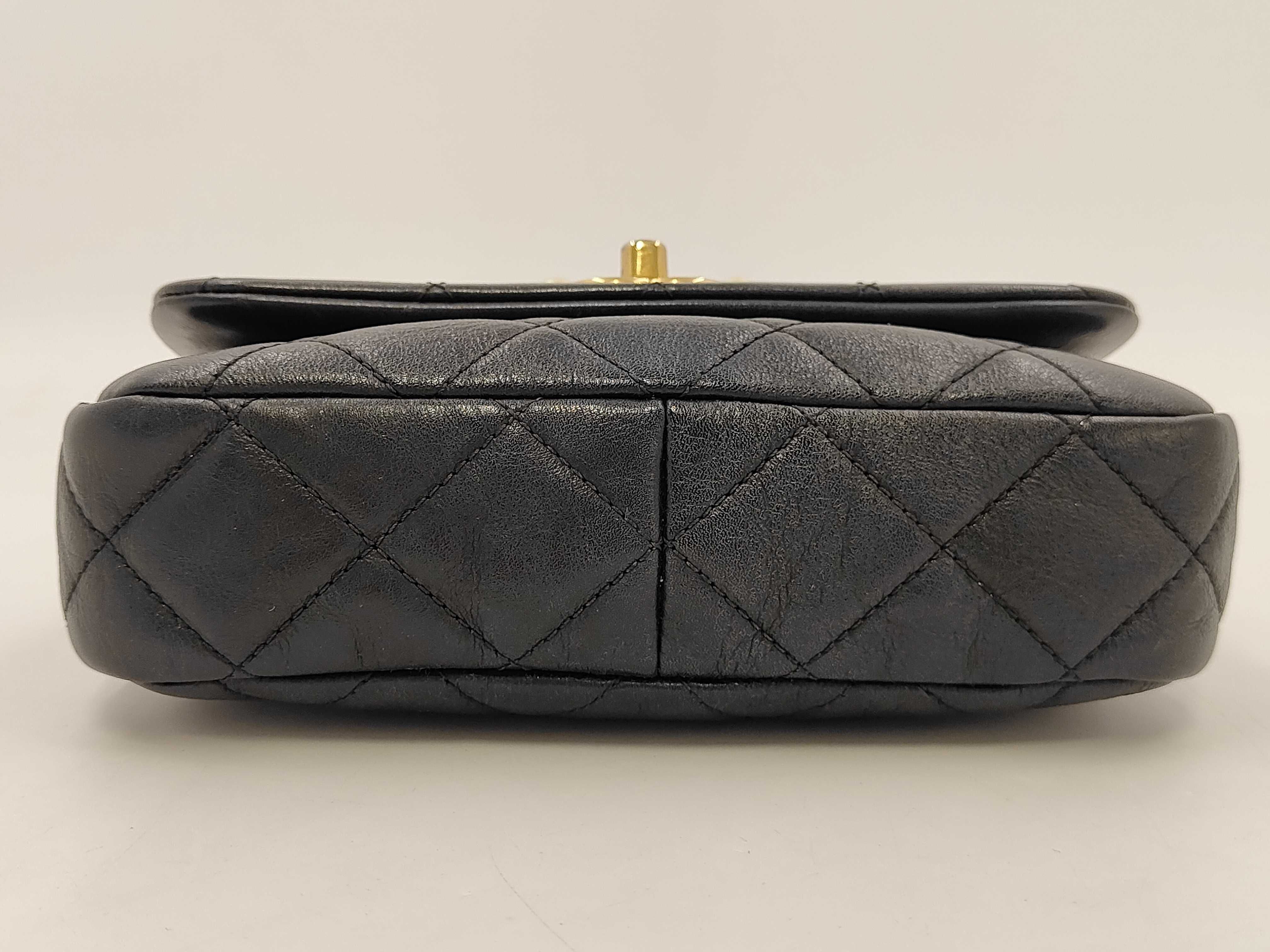 Matelasse Pearl Chain Shoulder Bag Black Shoulder Bag — view 3
