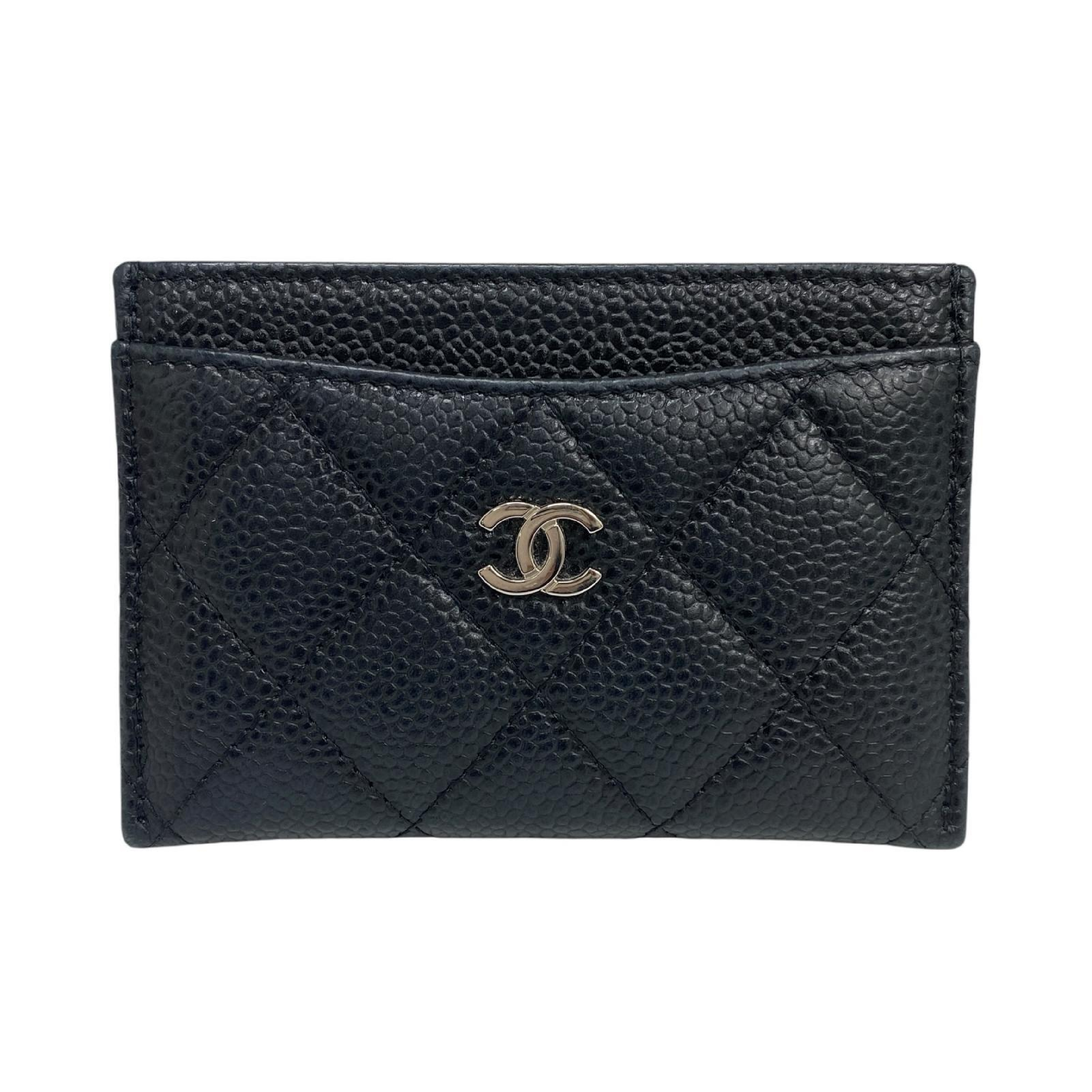 【*Shipped from: Hong Kong*】CHANEL ( ) Black Caviar Skin Classic Card Case No. 31 Card Case — view 2