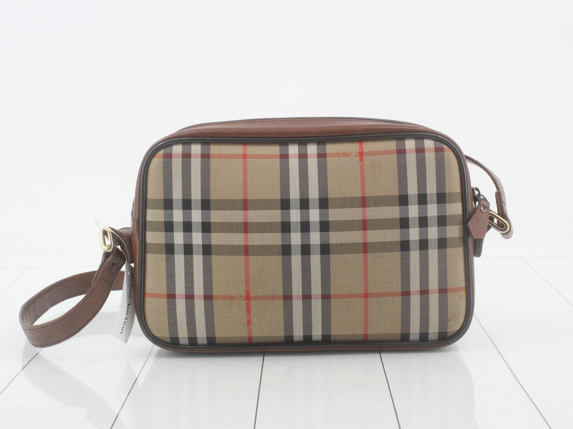 Vintage Nova Check Shoulder Bag — view 2