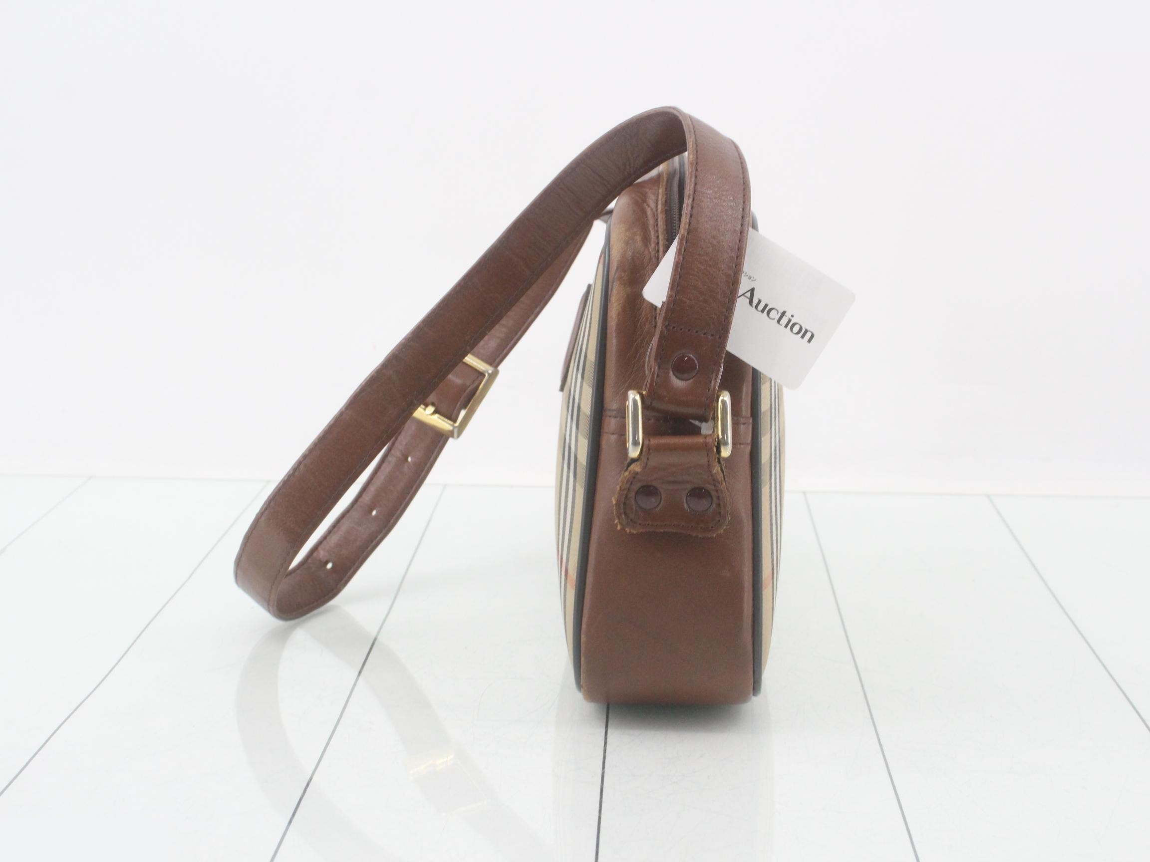 Vintage Nova Check Shoulder Bag — view 3
