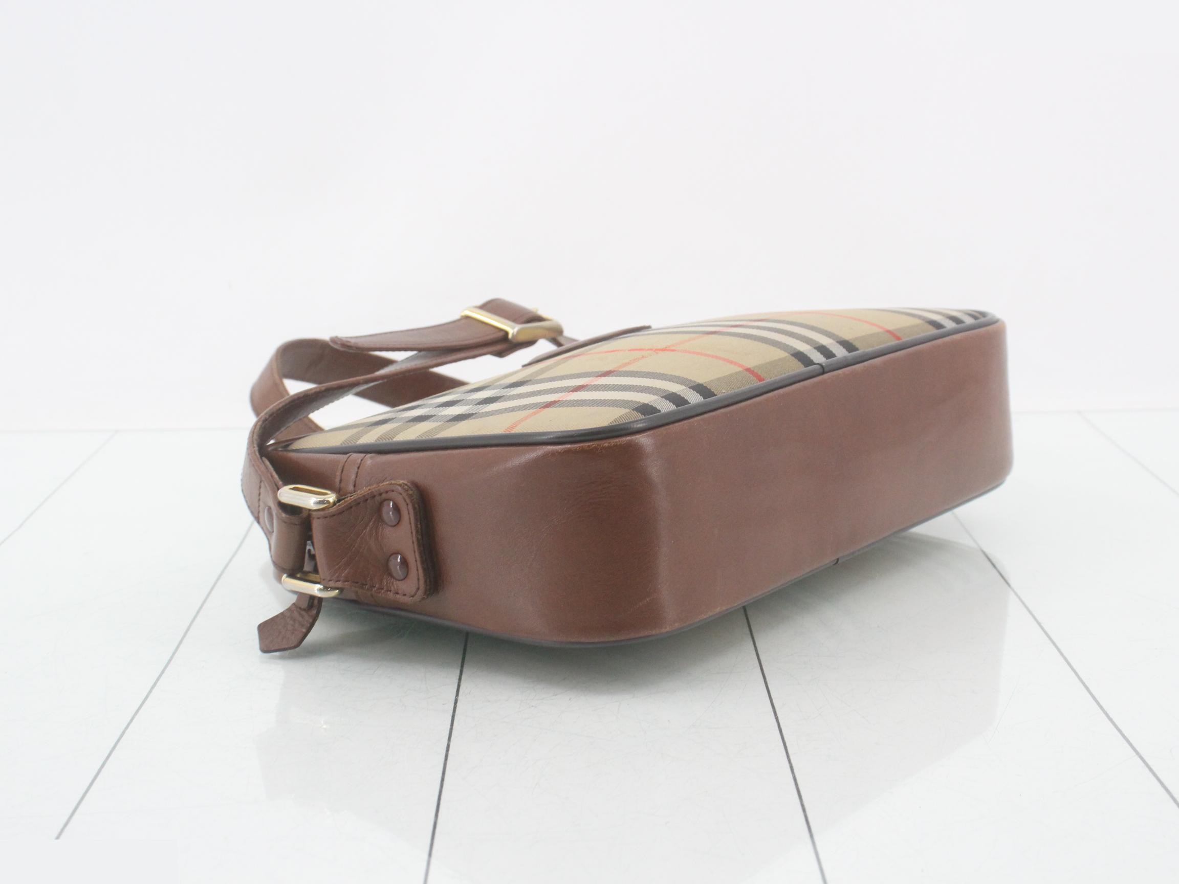 Vintage Nova Check Shoulder Bag — view 5