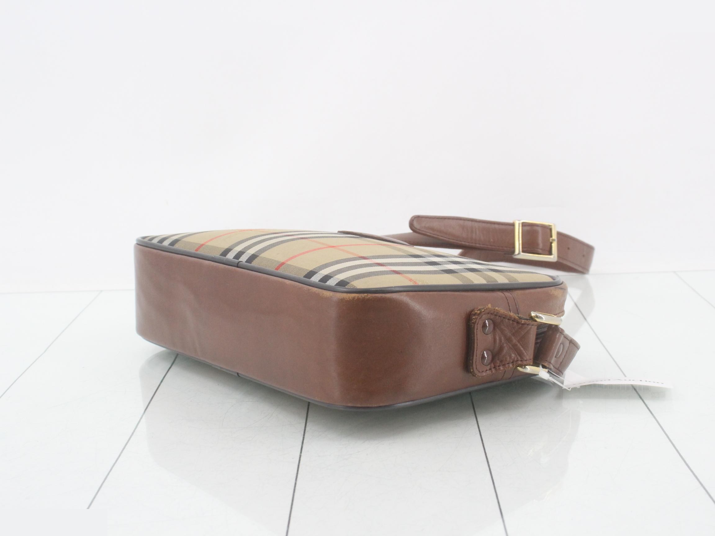 Vintage Nova Check Shoulder Bag — view 6